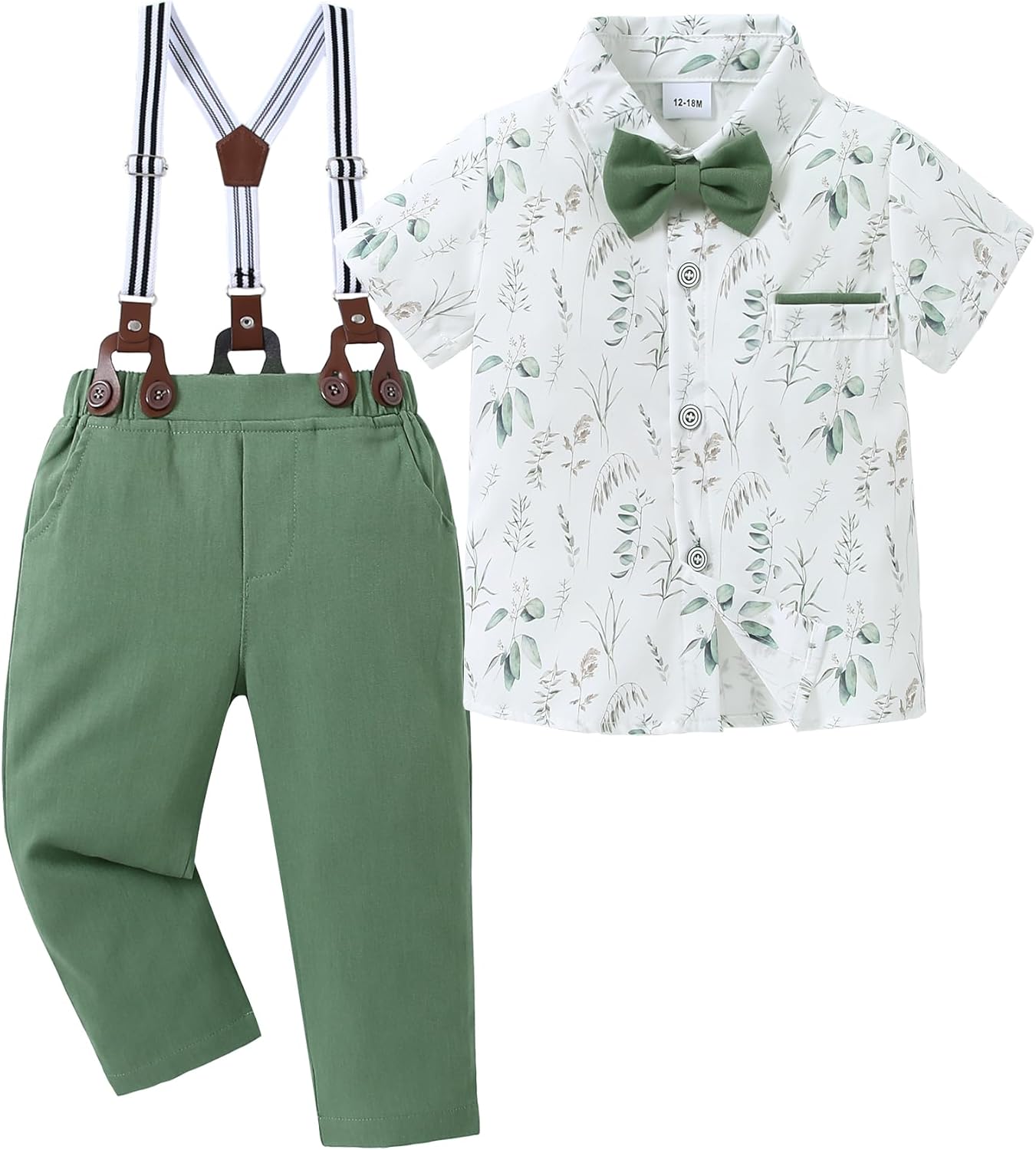 Sanmio Toddler Baby Boy Gentleman Formal Outfit 1-5 Years
