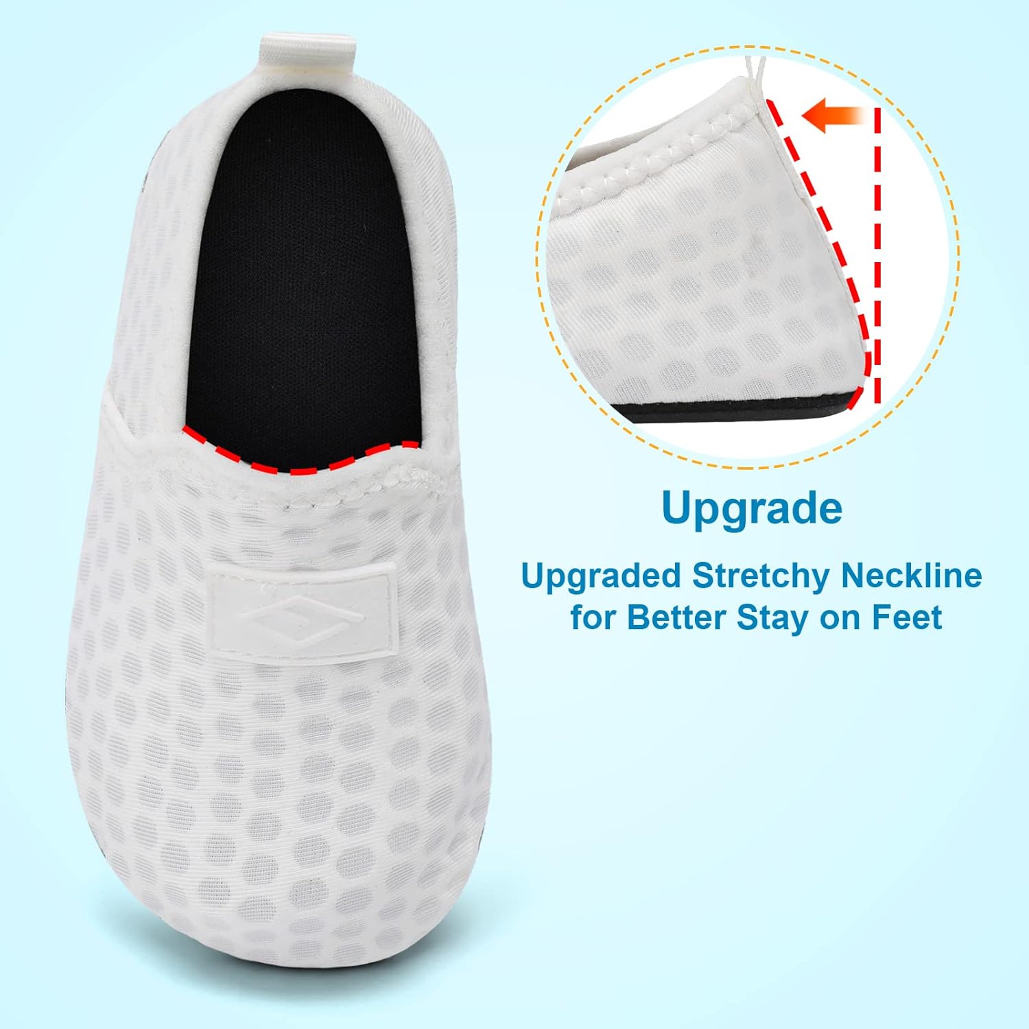 Lefflow toddler quick dry slip on water shoes