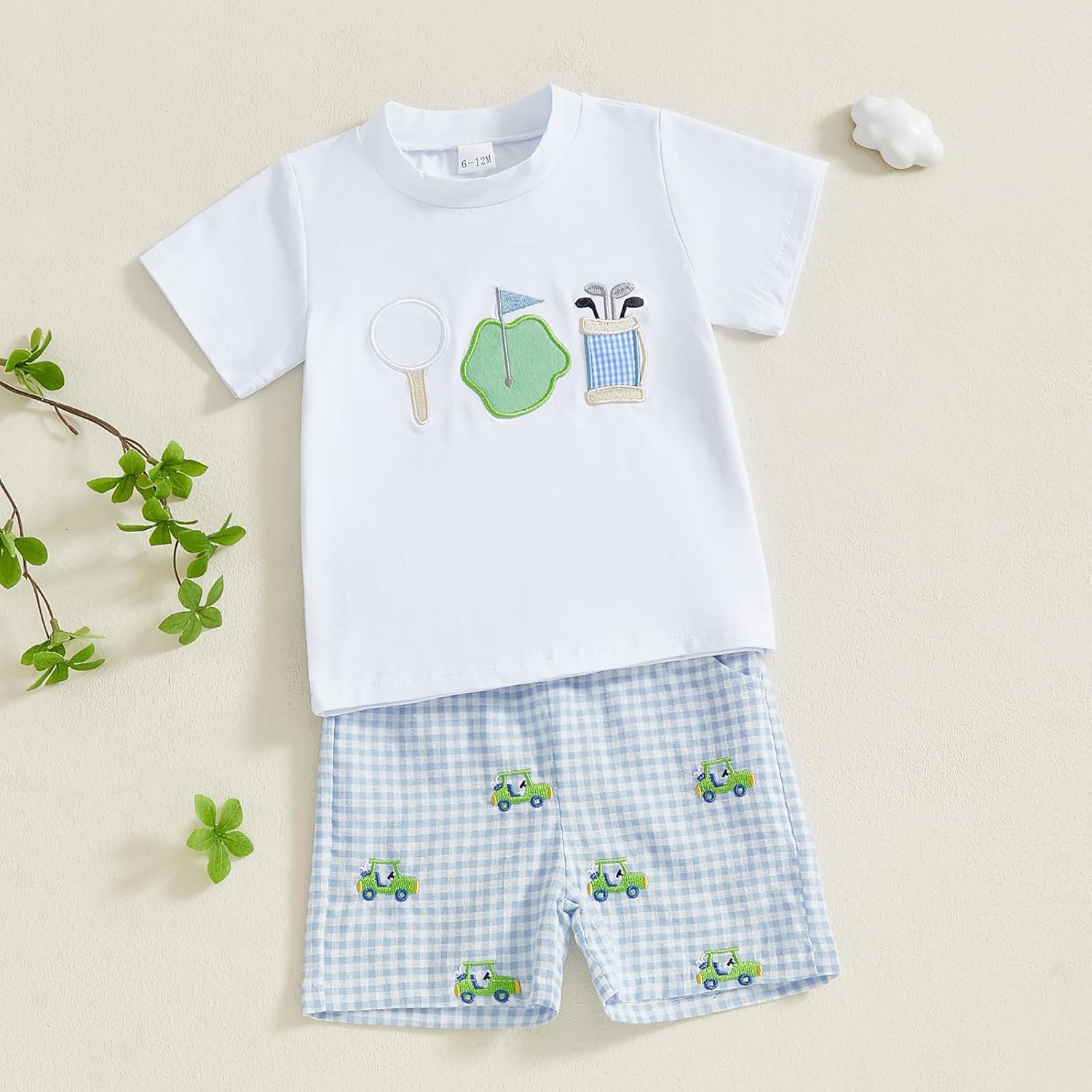 Cute Toddler Unisex Summer Clothes Boys Played All Day
