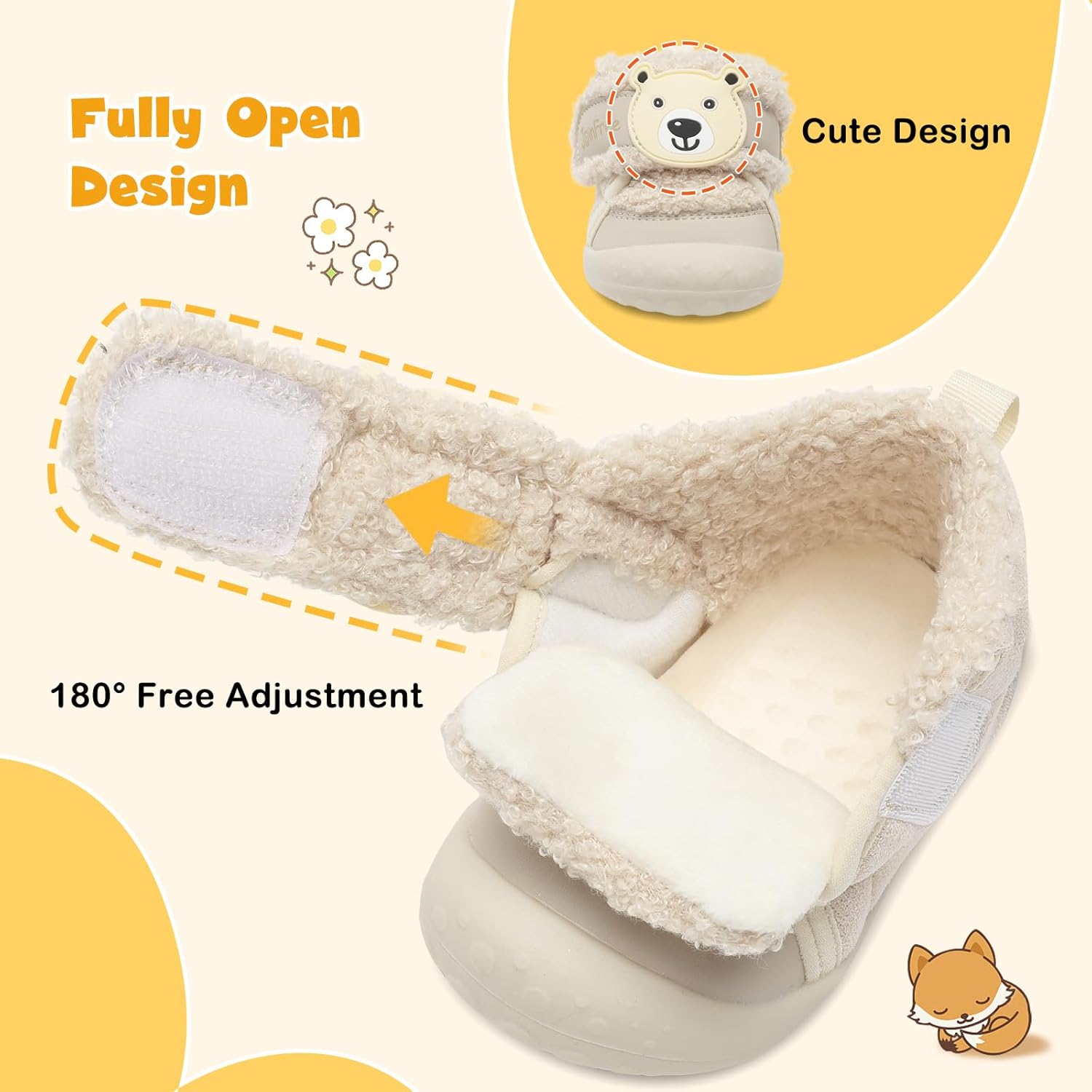 Warm Cozy Toddler Slippers House Shoes for Boys Girls Buy Now
