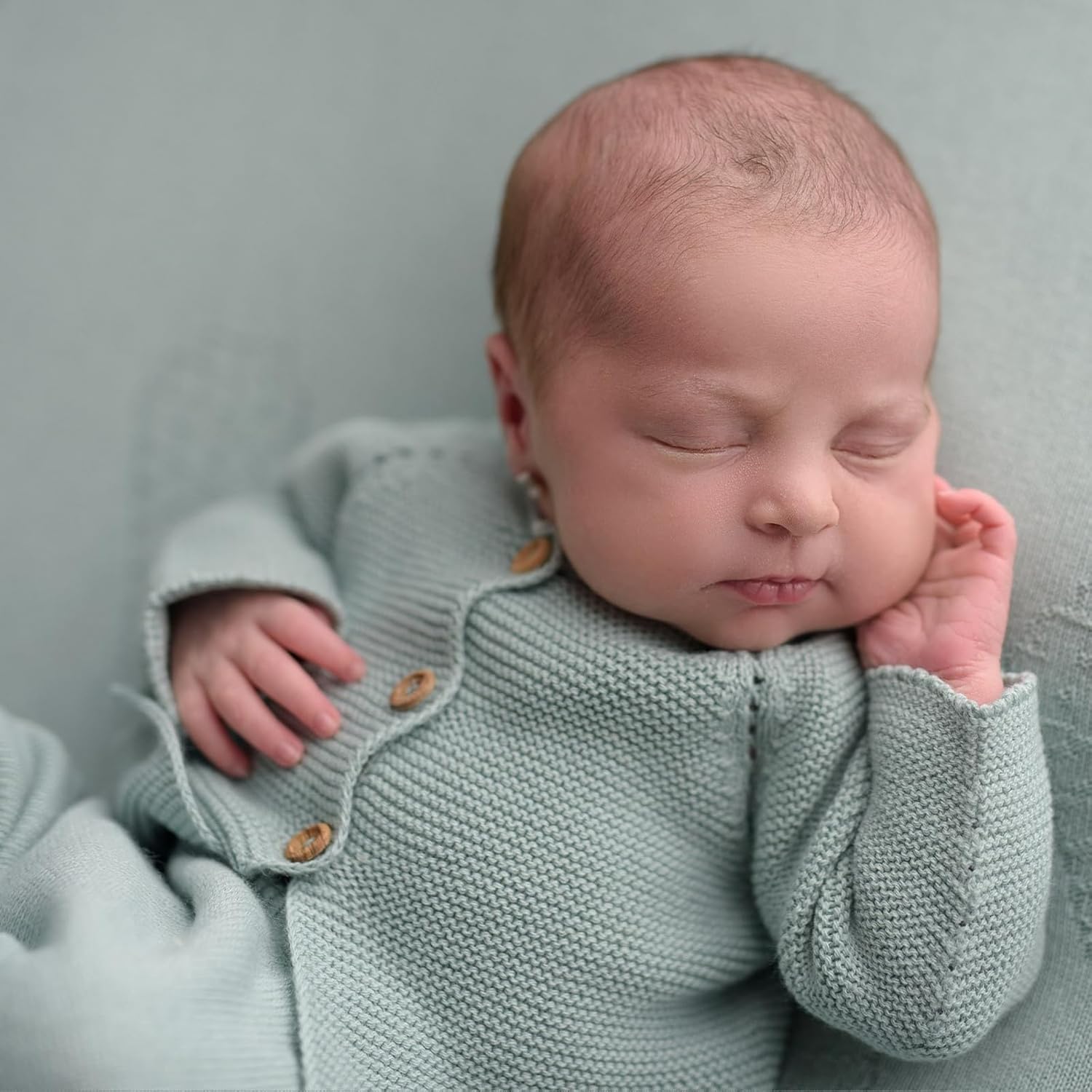 Organic Knitted Baby Set for Newborns