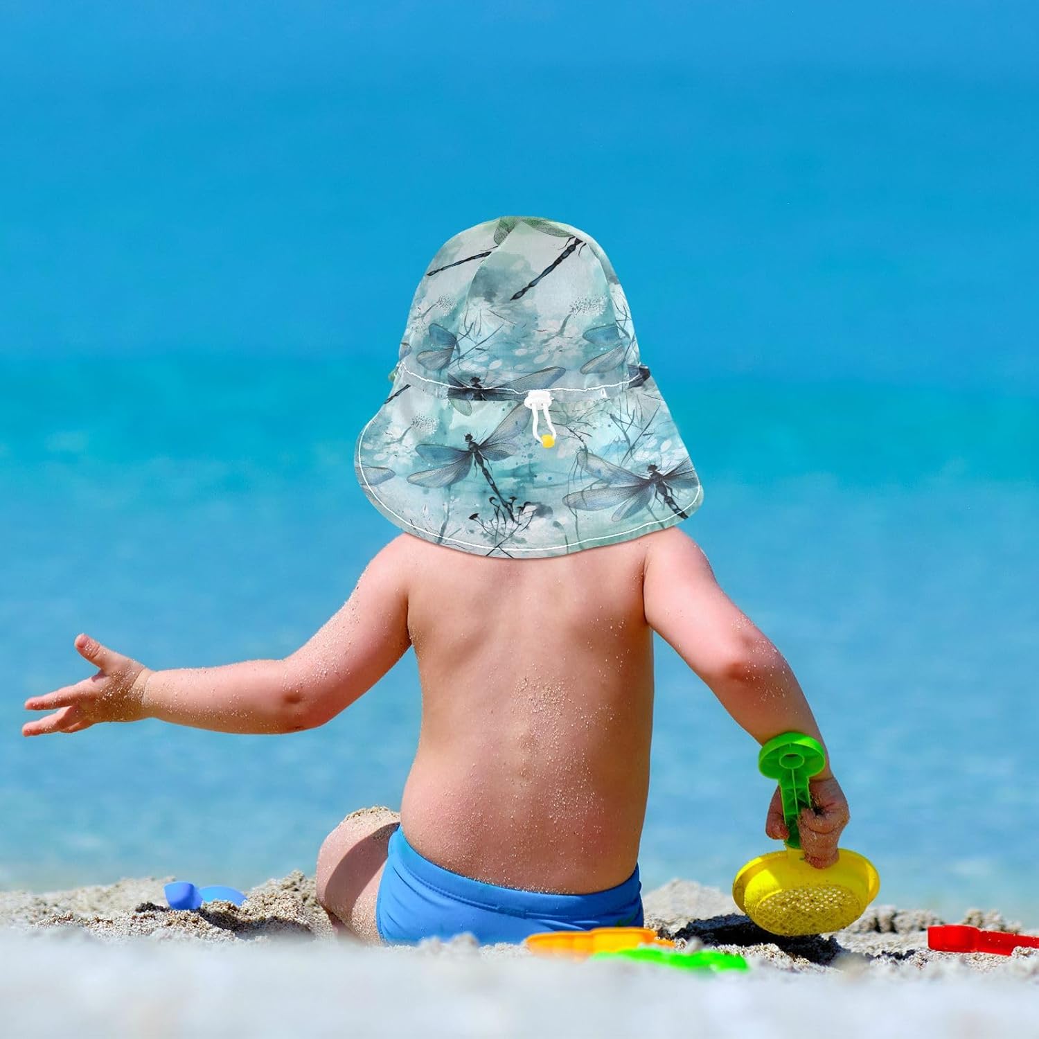 Custom Pink Pigs Toddler Sun Hat