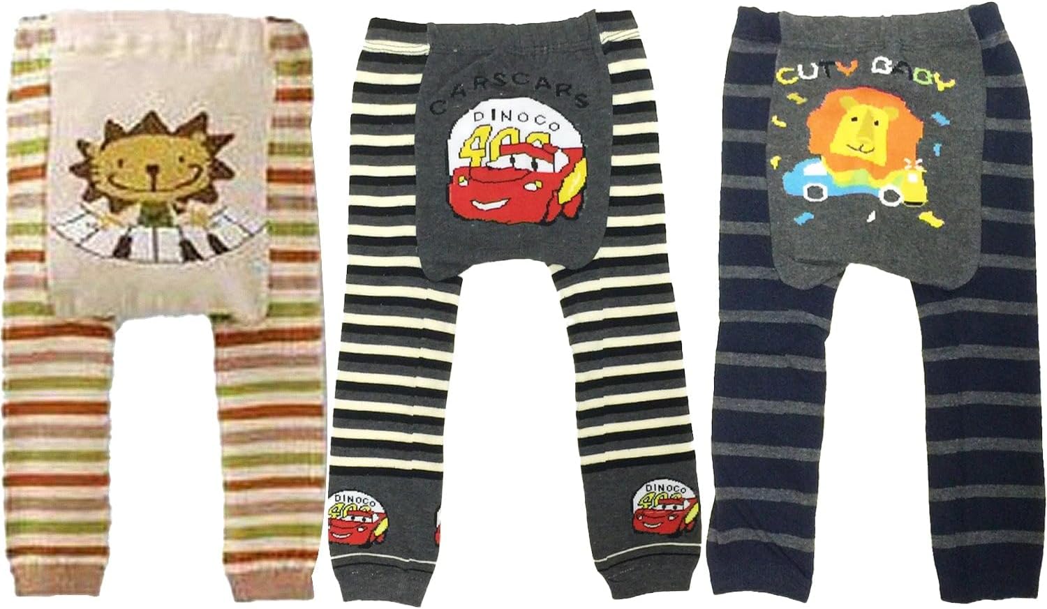 Cute Animal Baby Leggings Set Animal Design Soft comfy 6-12 Months