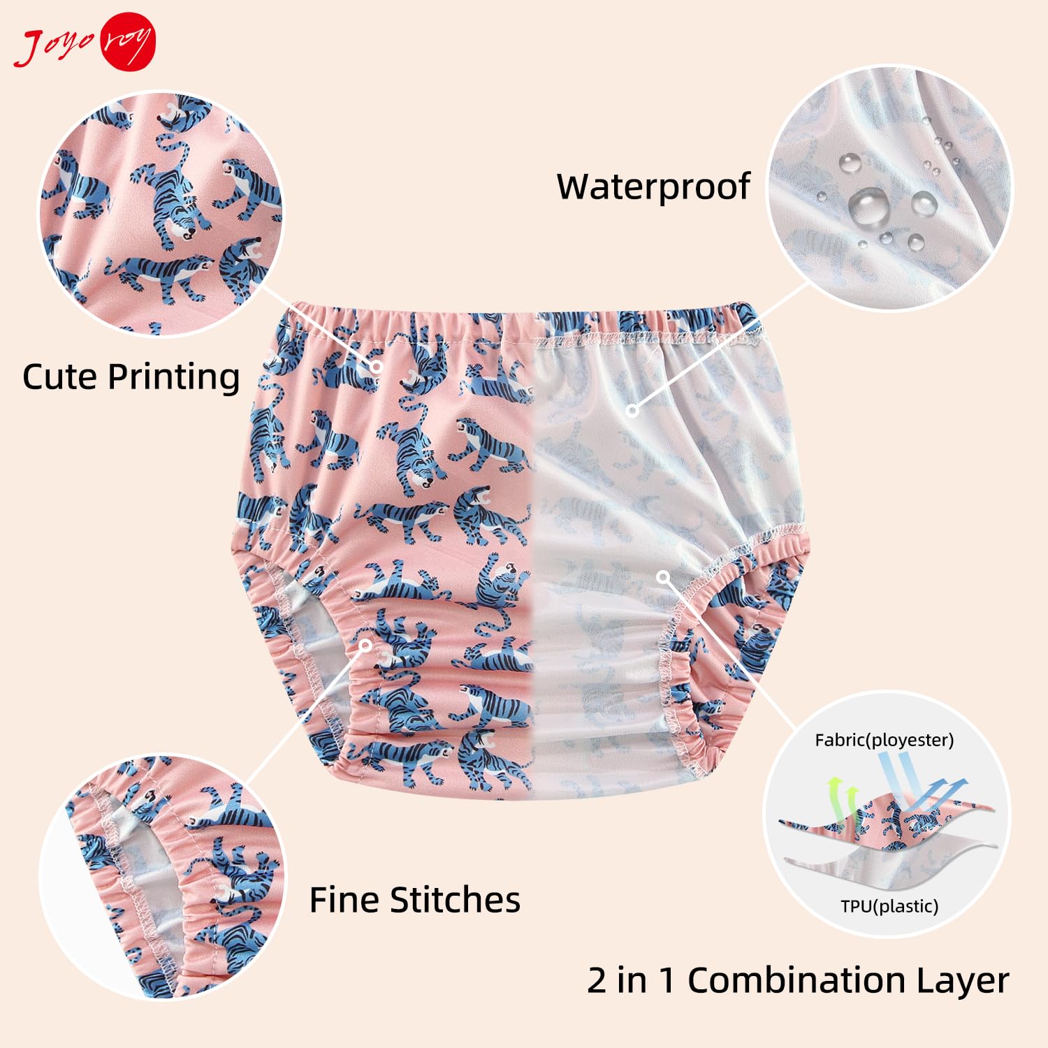 Joyoroy Potty Training Diaper Covers