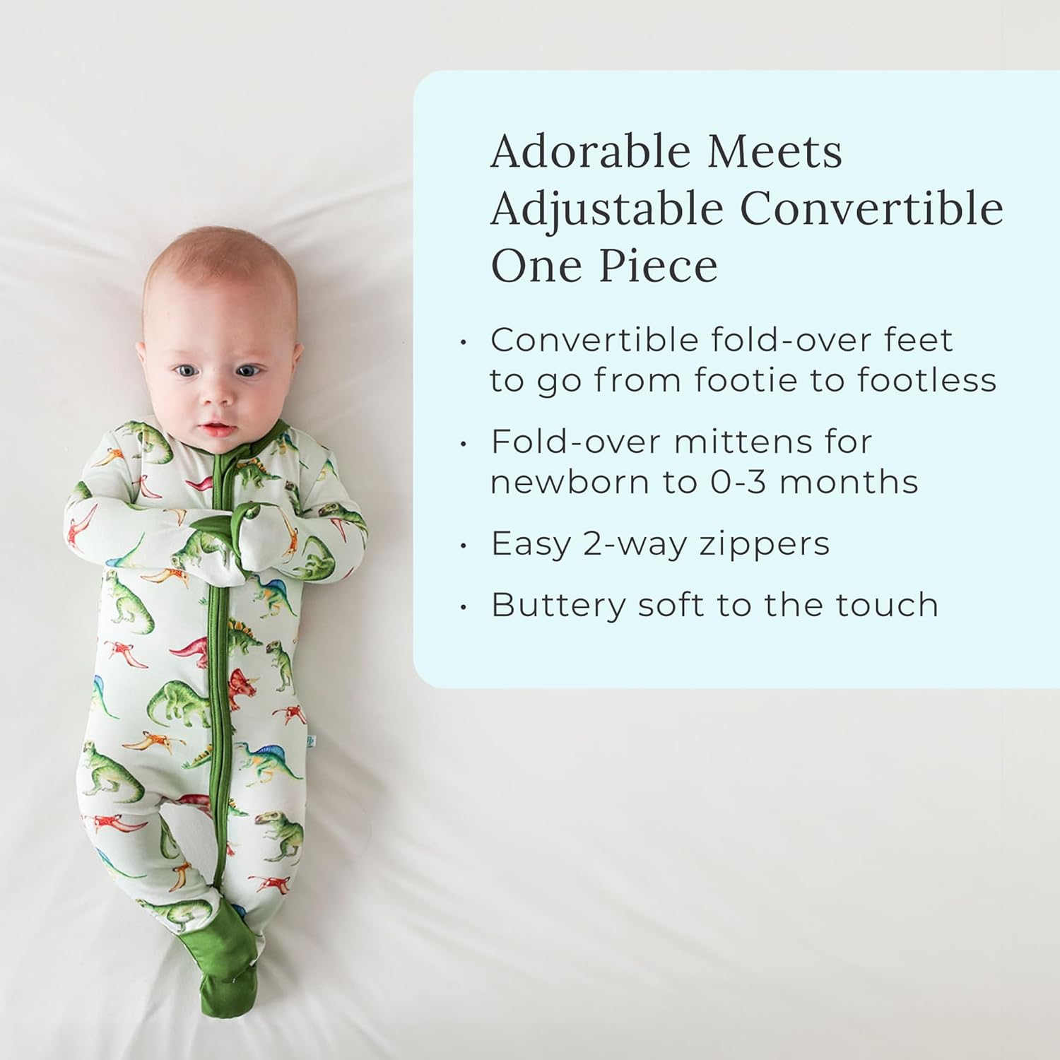 Perfect for Convertible One-Piece Comfort Convenience