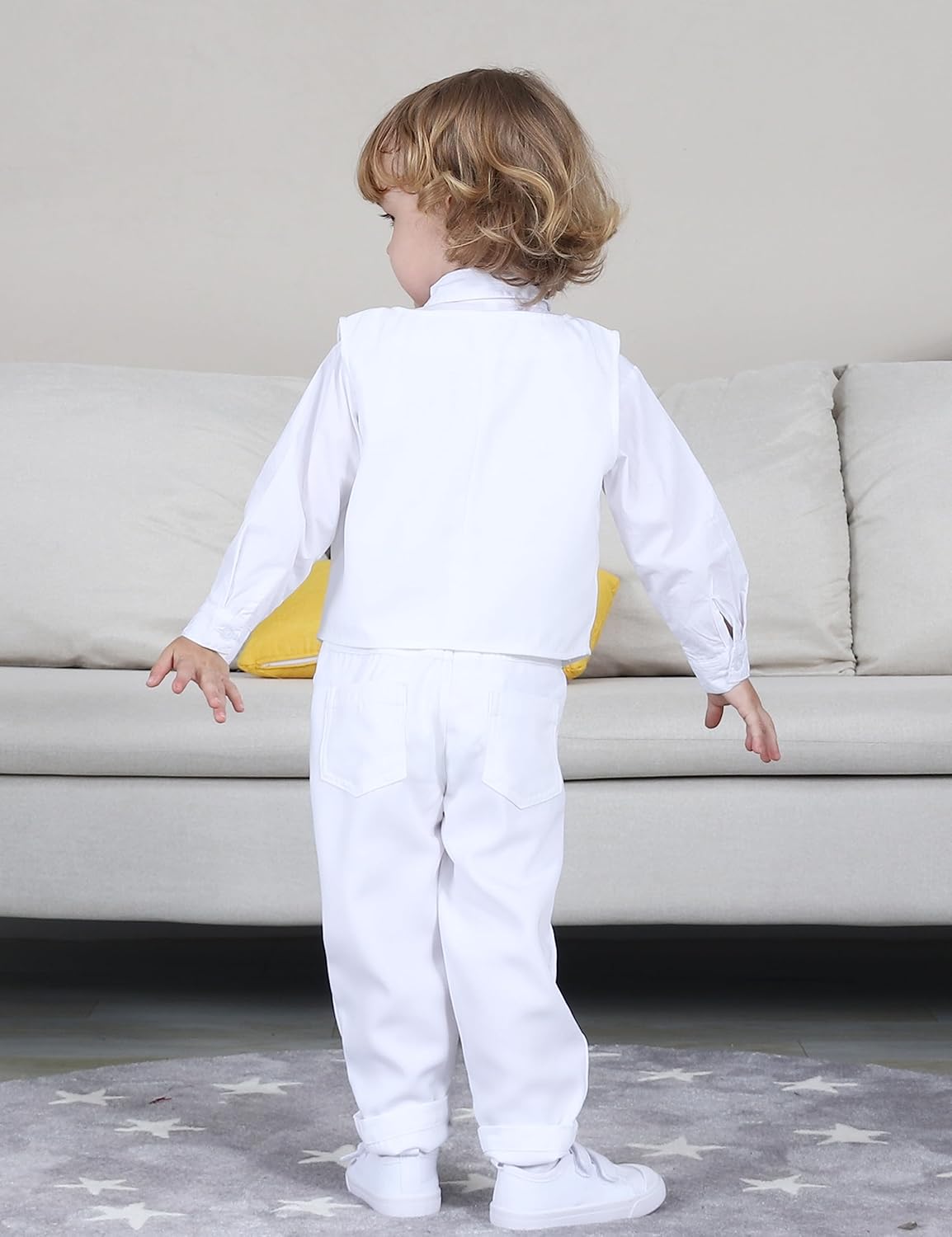 AJ Design Baby Toddler Boys Christening Tuxedo