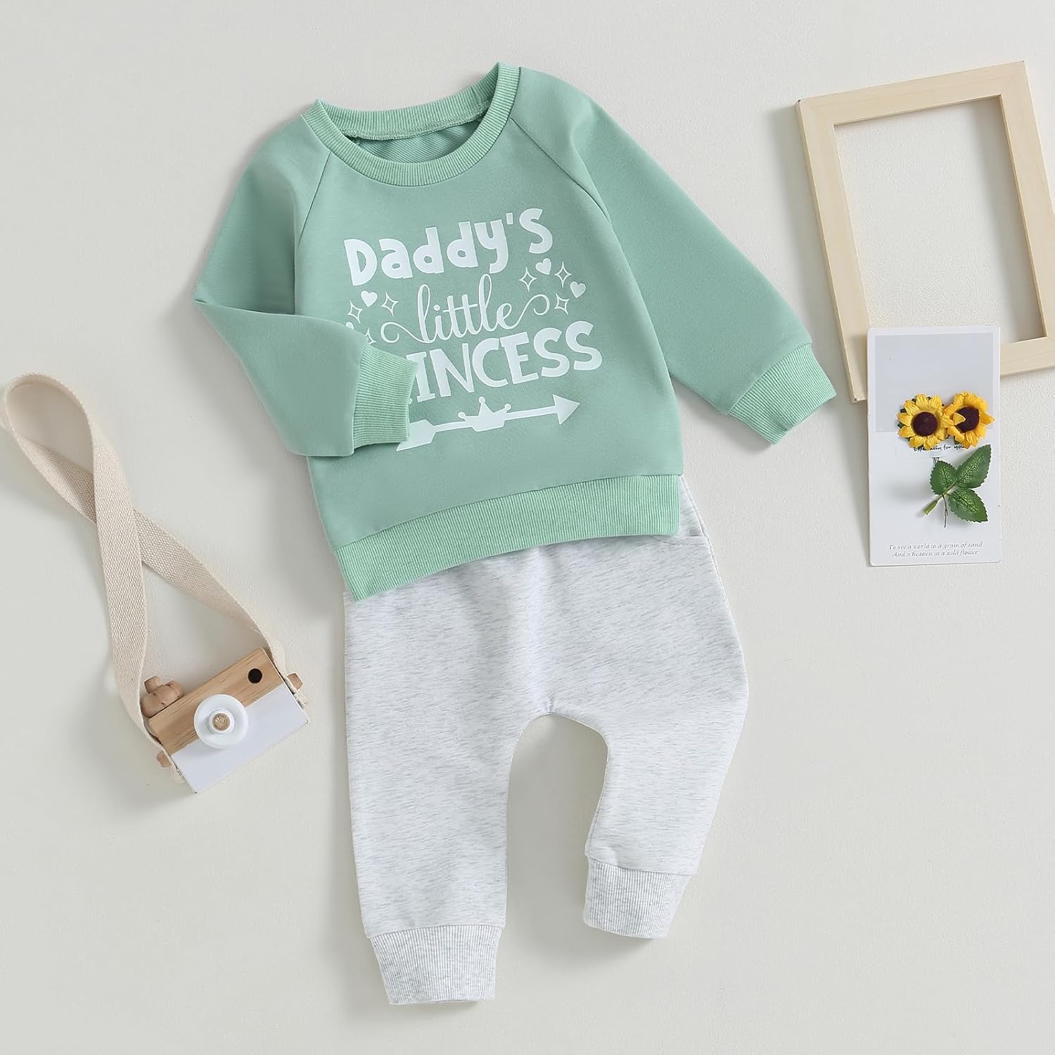 Cotton Blend Toddler Outfit Set