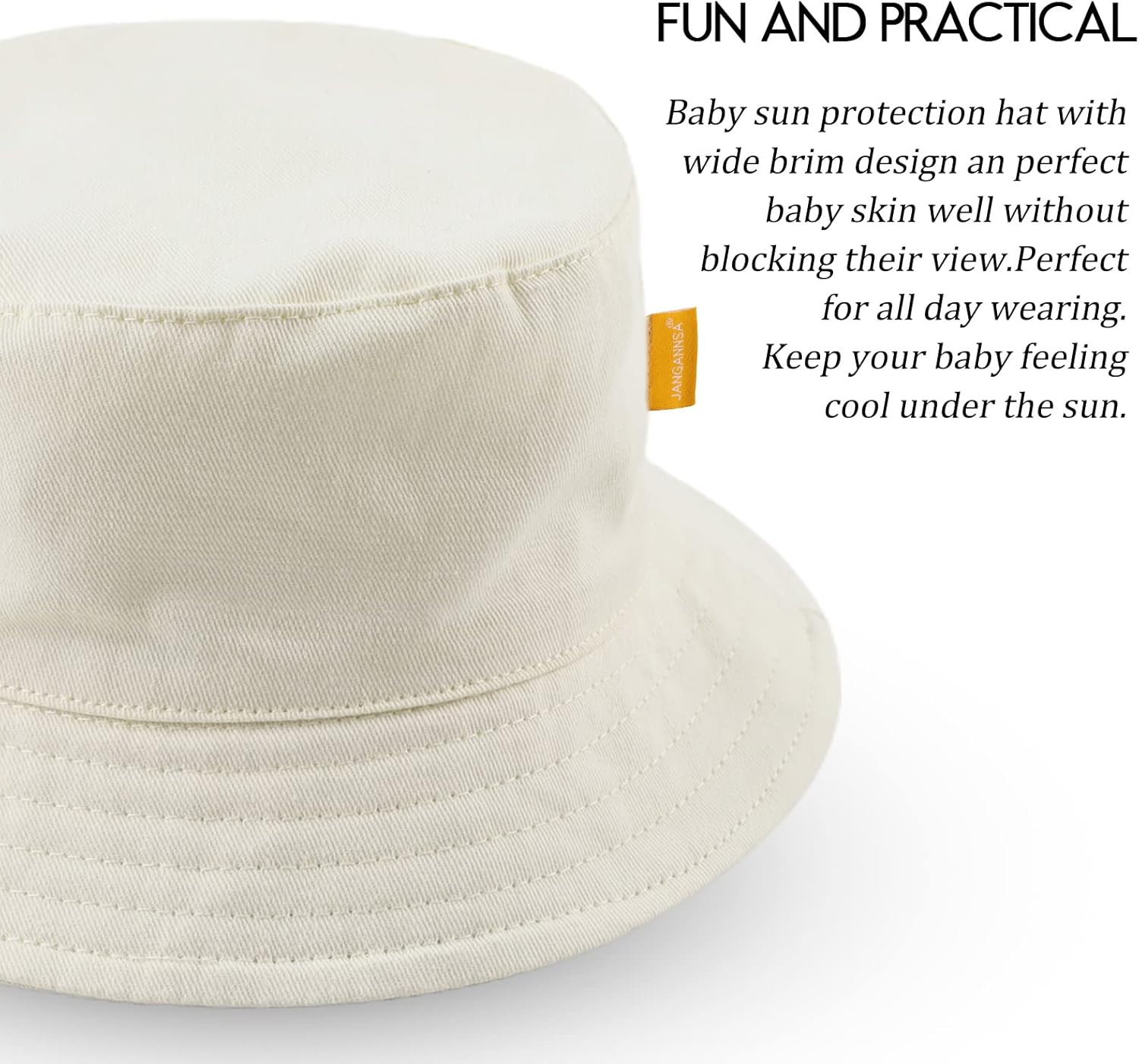 Adorable Cotton Baby Sun Hat For Kids