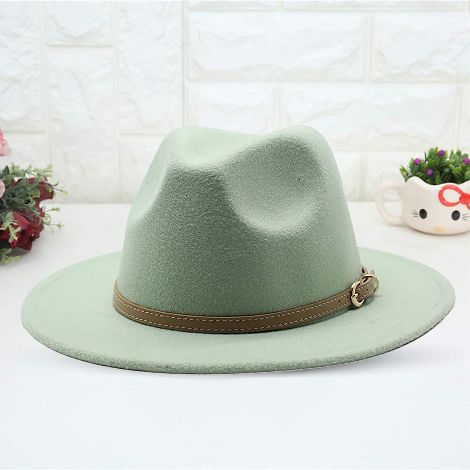 Mint Green Toddler Fedora Hat