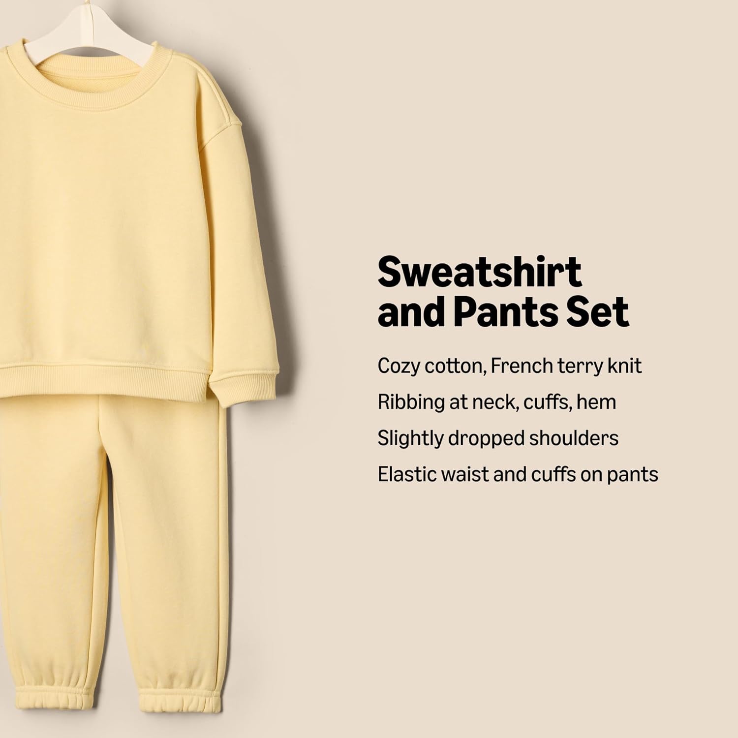 Amazon Essentials x Sofia Grainge Unisex Sweatshirt Sweatpant Set