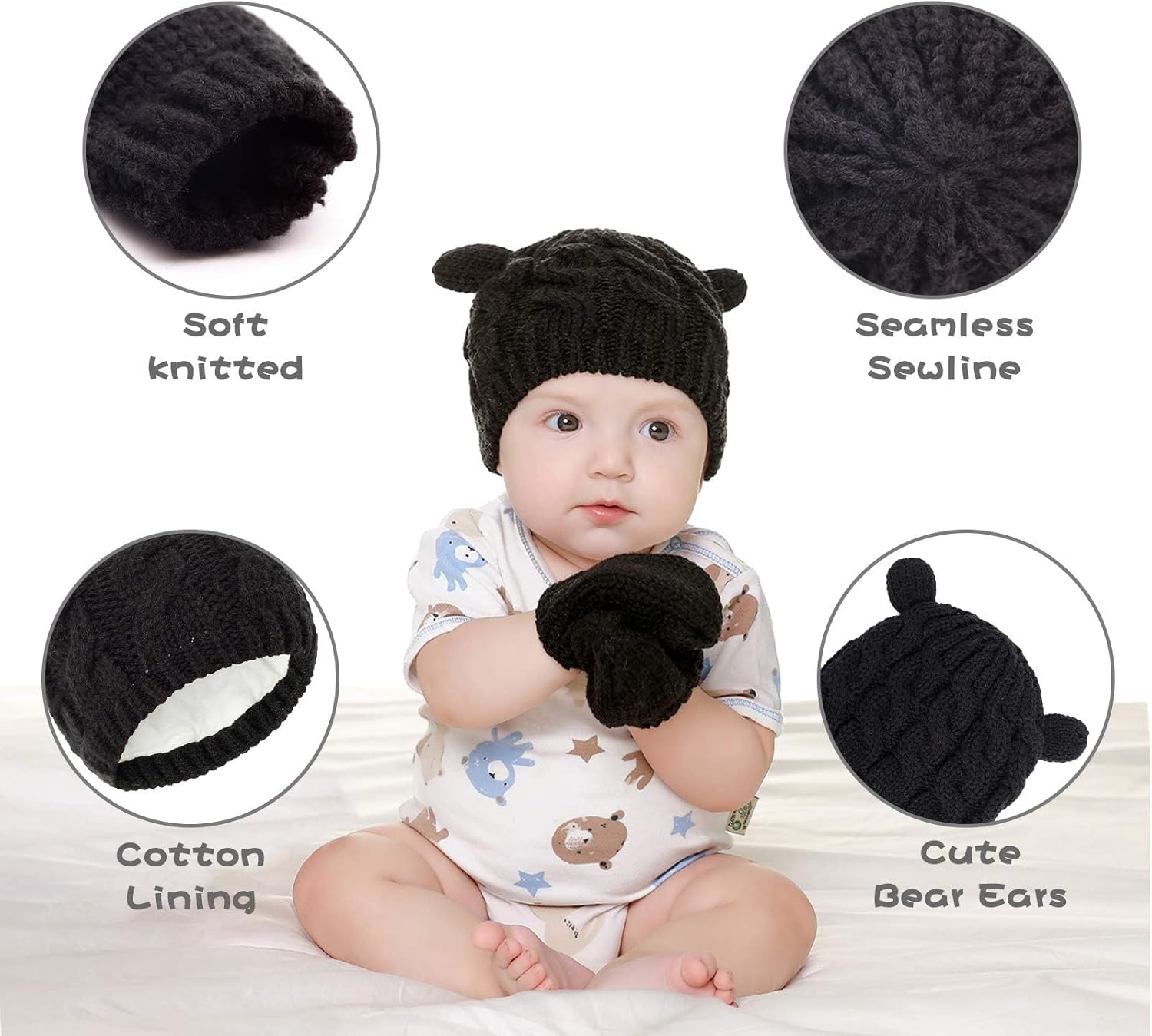 Winter embrace baby toddler grow