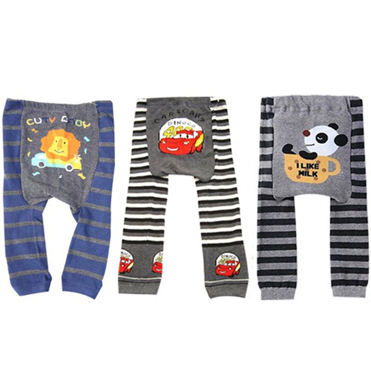 Wrapables Safari Leggings for Baby Girls 6-12 Months