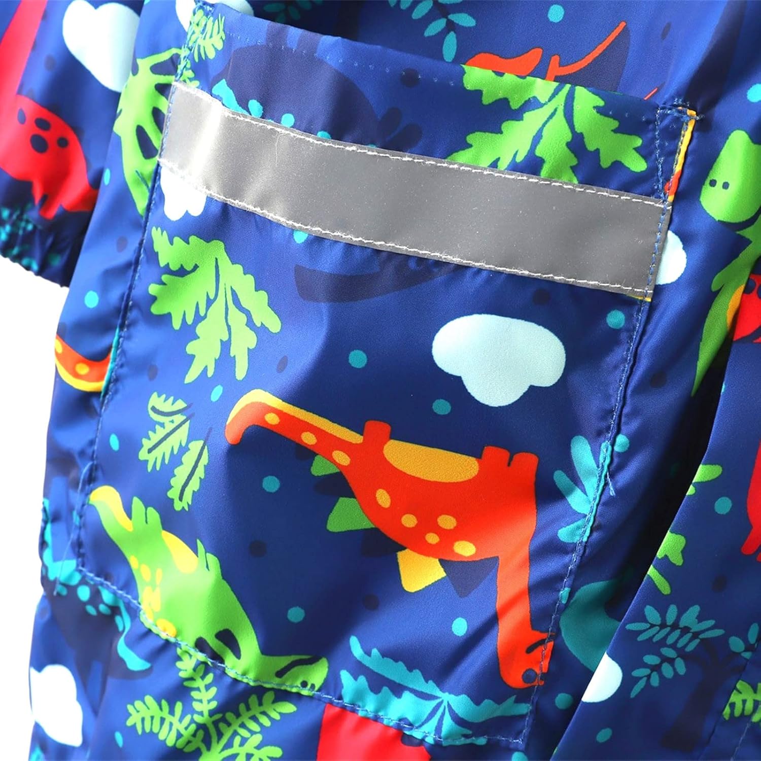 Kids Rainbow Print Rain Suit 2-Piece Set for Toddler