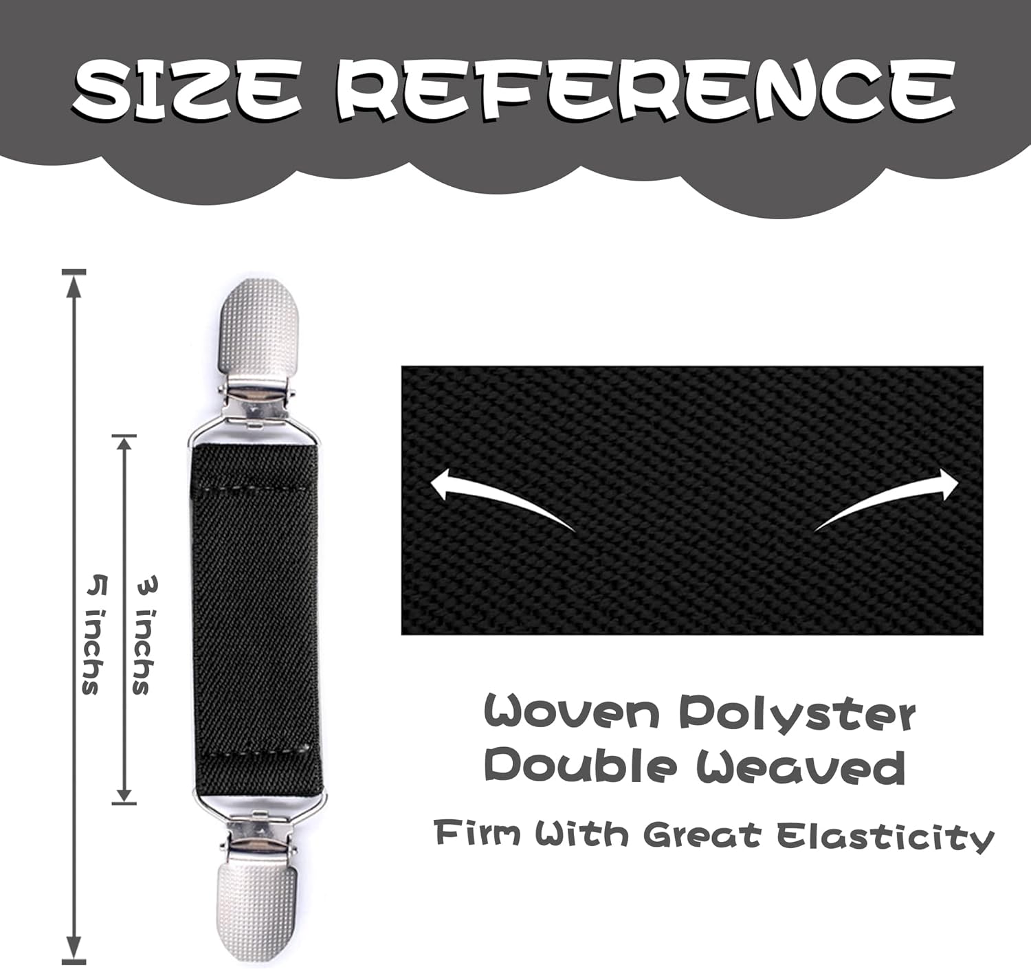 UTTPLL Stainless Steel Glove Clips for Kids Winter Mittens Clips