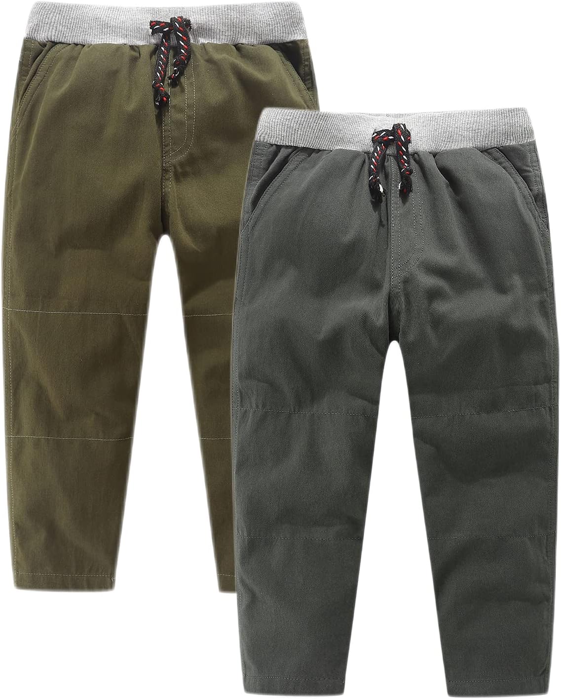 Cotton Fit for Toddler Boys 2PK Pants for 2-9 yrs