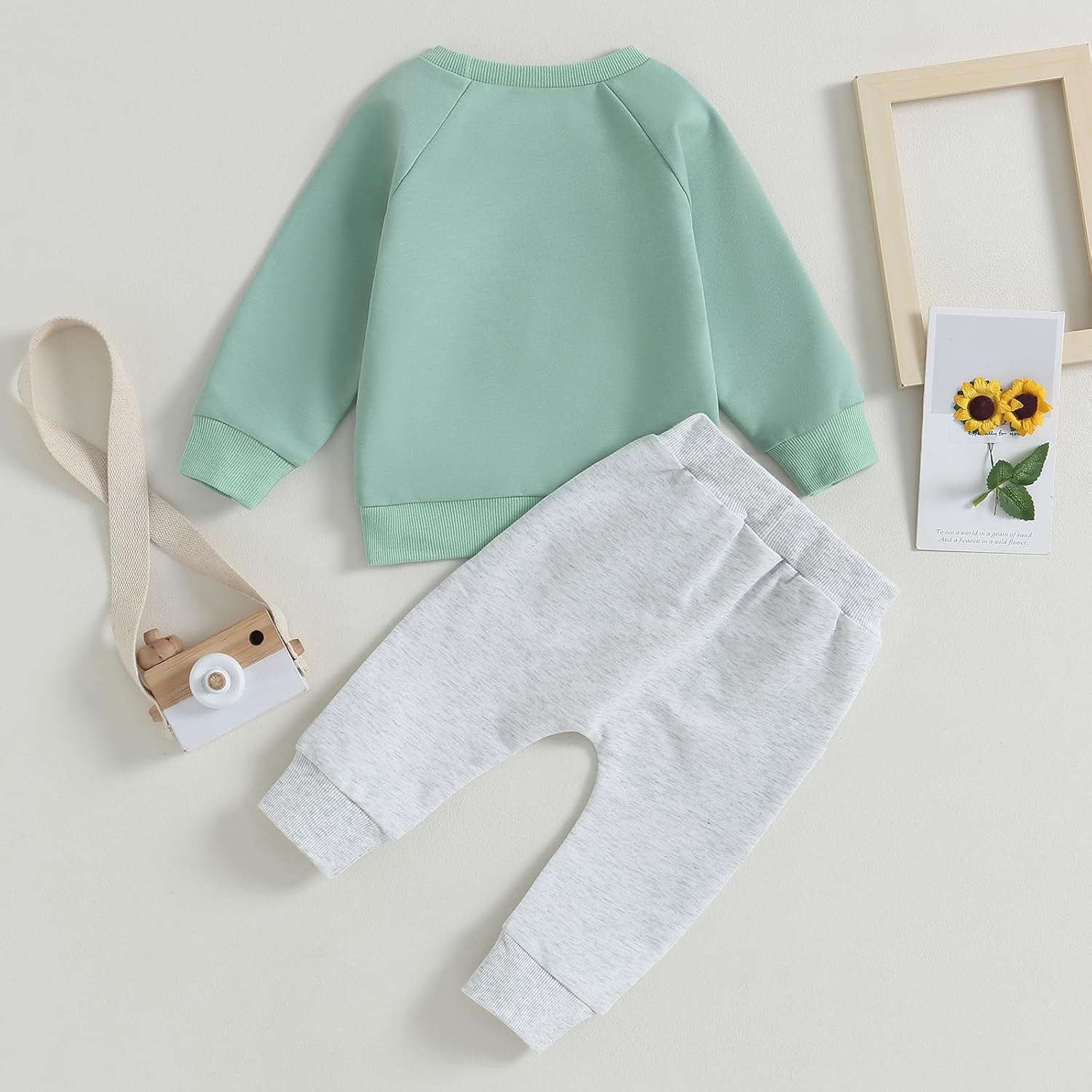 Cotton Blend Toddler Outfit Set
