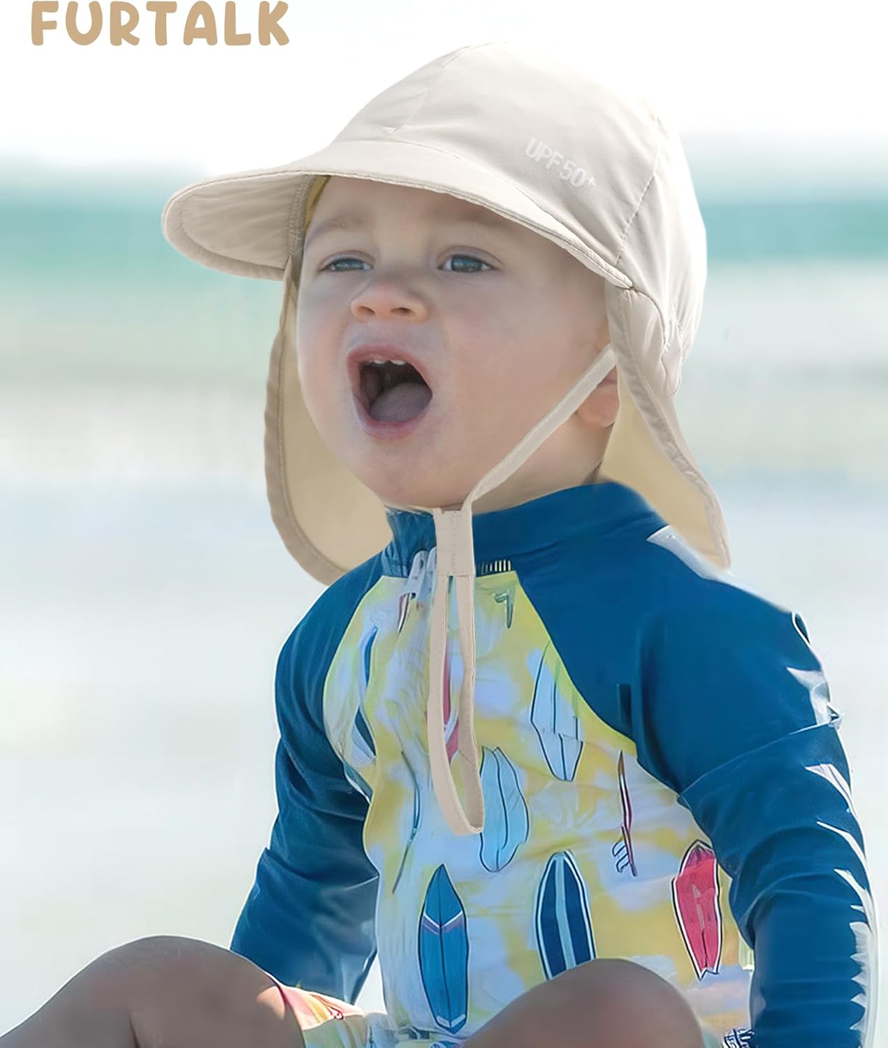 Adjustable Baby Sun_hat UPF 50 for Boys Girls