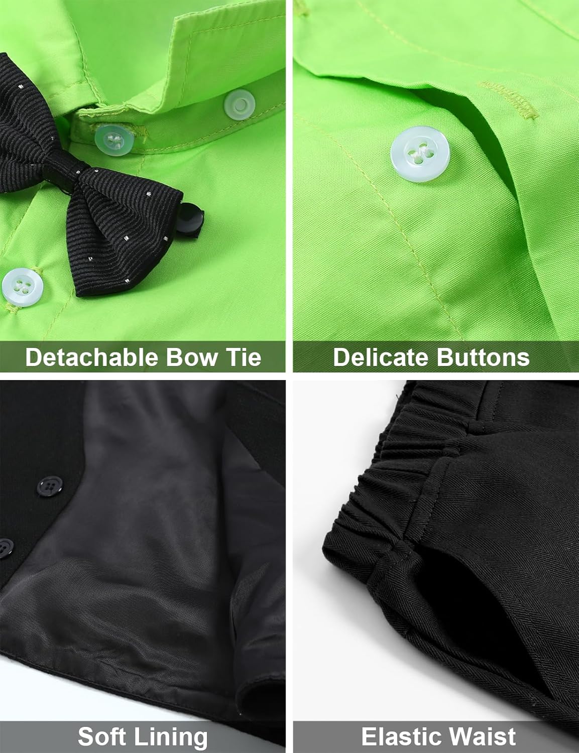 Elegant 4-in-1 Suits for Babies Toddlers