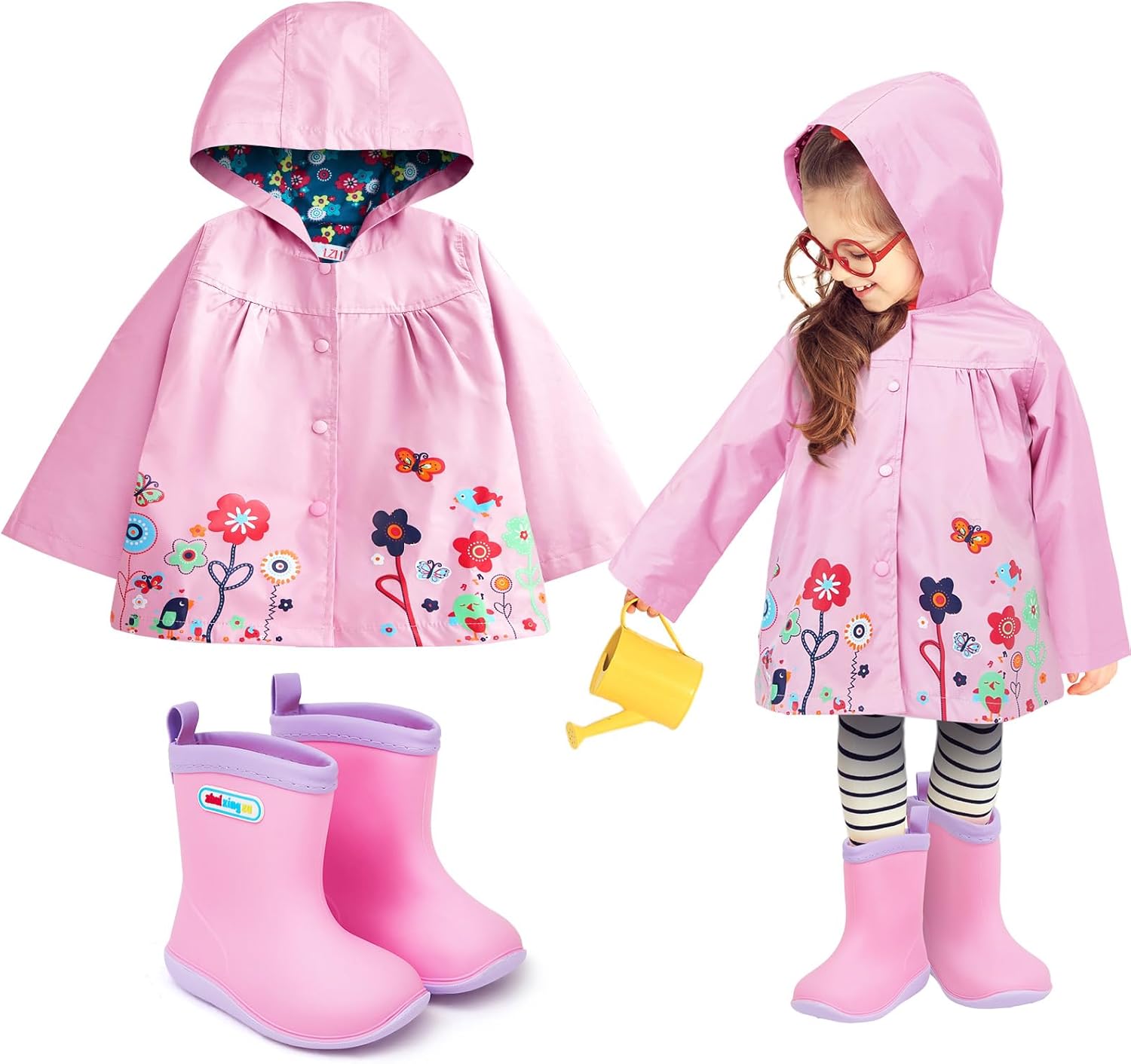 Twistover 2-in-1 Toddler Rain Coats Set