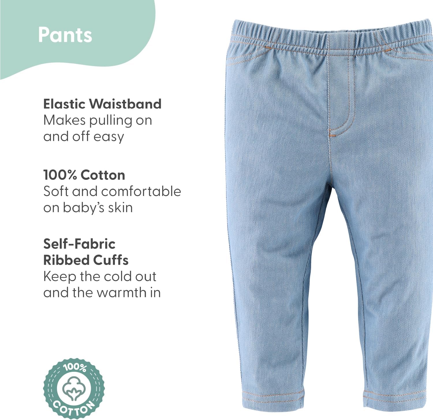 Stylish toddler leggings for boys and girls multi-directional use premium fit