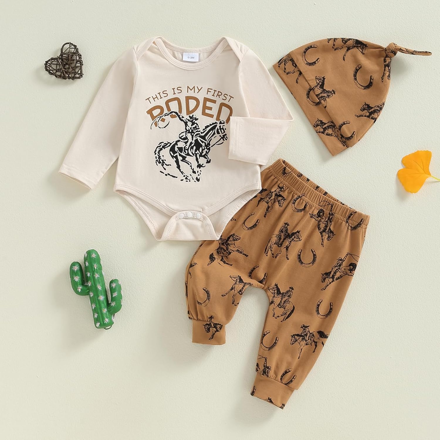 Chloe Fairy Newborn Cowboy Rodeo Outfit Set