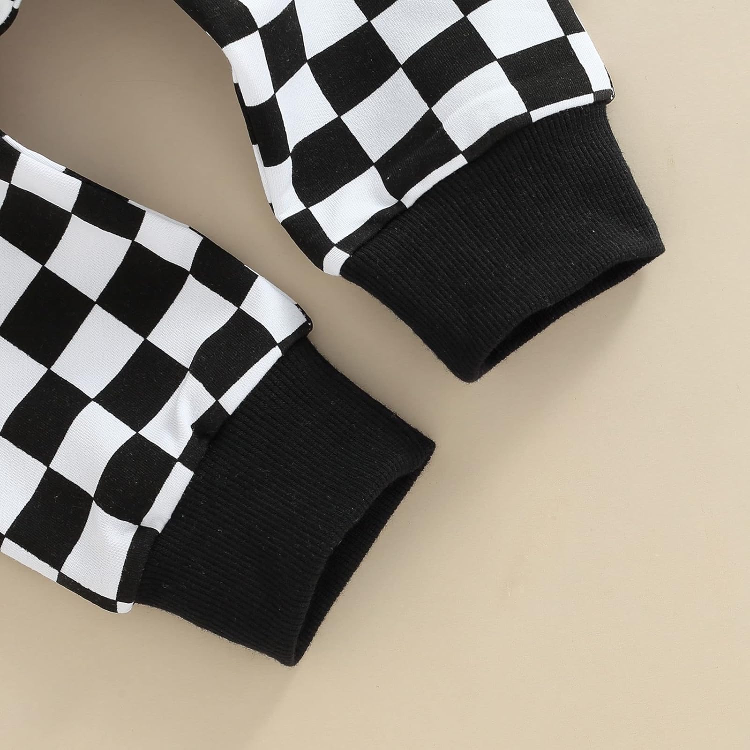 Thilsidee Toddler Baby Checkered Plaid Elastic Pants