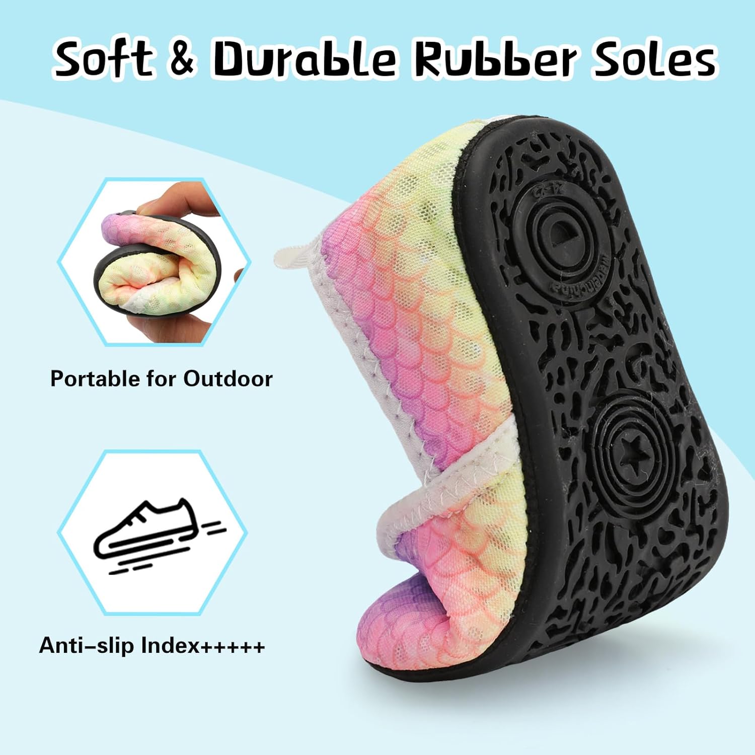 Quick Dry Anti-Slip Toddler Water Shoes