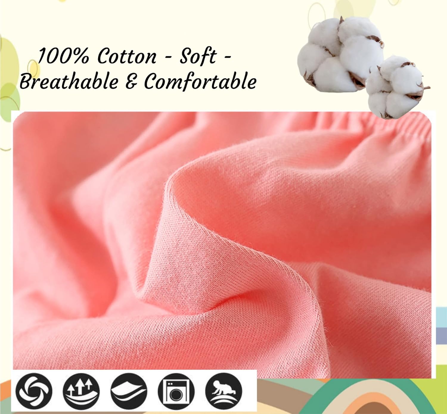 Baby Bloomers Diaper Cover for Toddler Girls Soft Safe