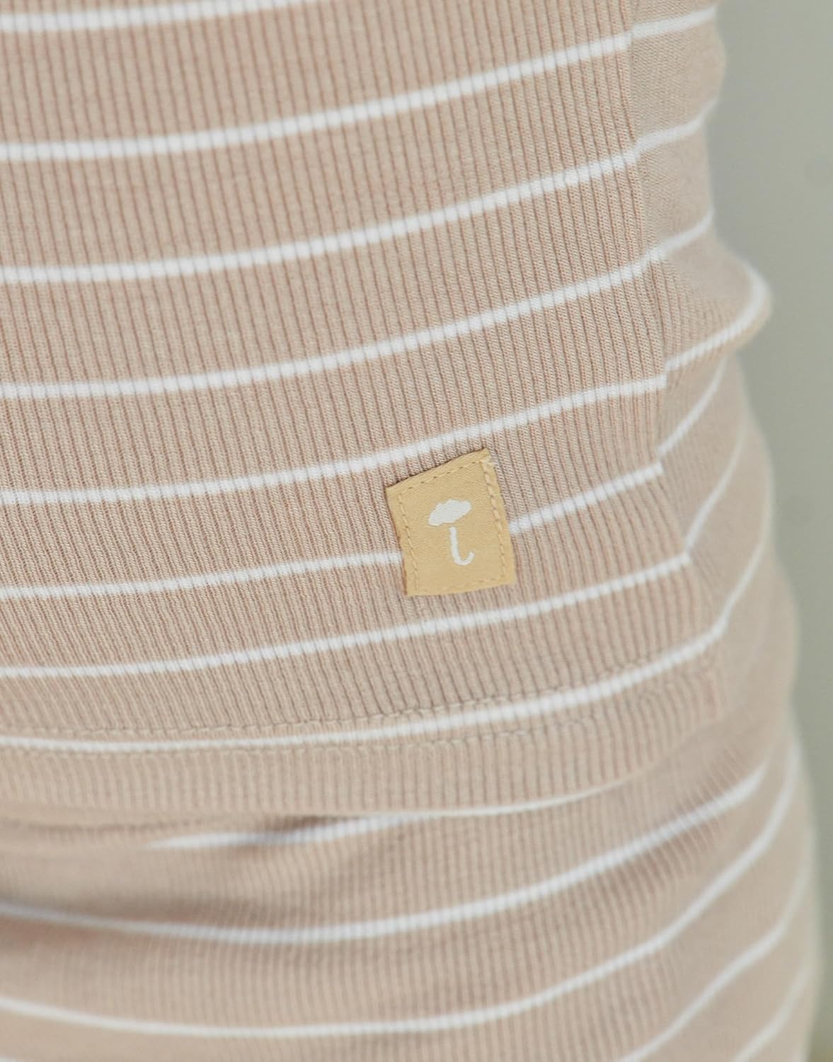 Moimoln 12M-8Y Ribbed Stripe Pajamas