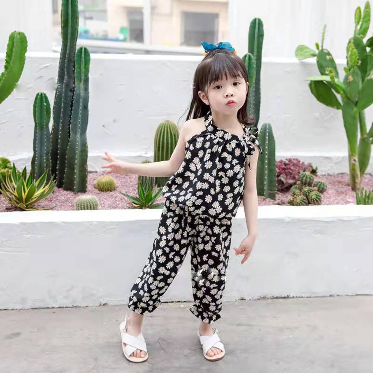Cute Summer Sets for Baby Girls - Fun flower Print Sets