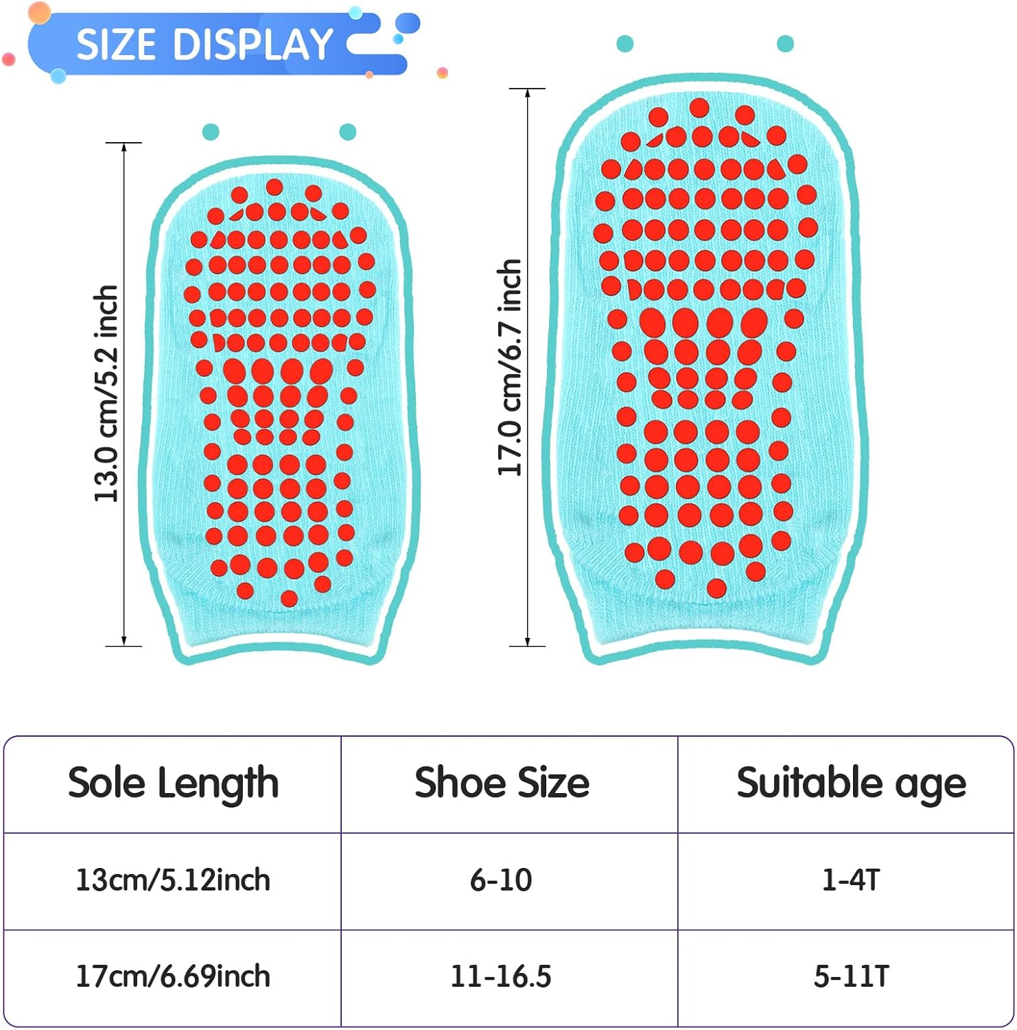 Geyoga Non-Slip Ankle Socks
