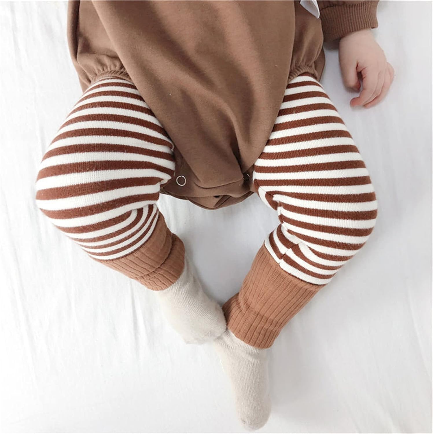 Soft Cotton Knit Pants for Babies