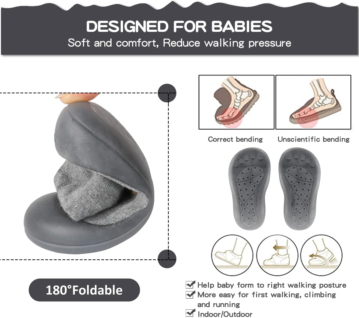 Perfect Soft Non-Slip Slipper for Toddlers SEBELLST