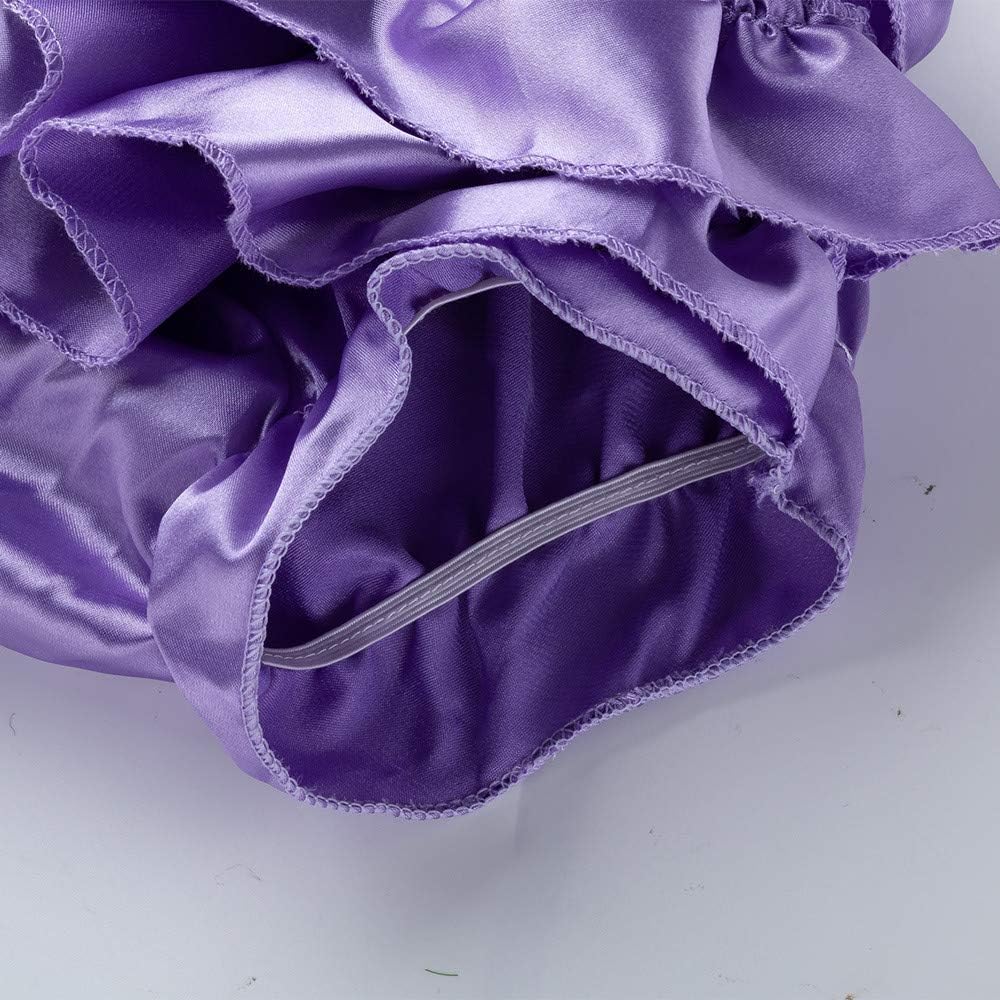 Comfortable Bowknot Ruffle Diaper for Toddler Girls