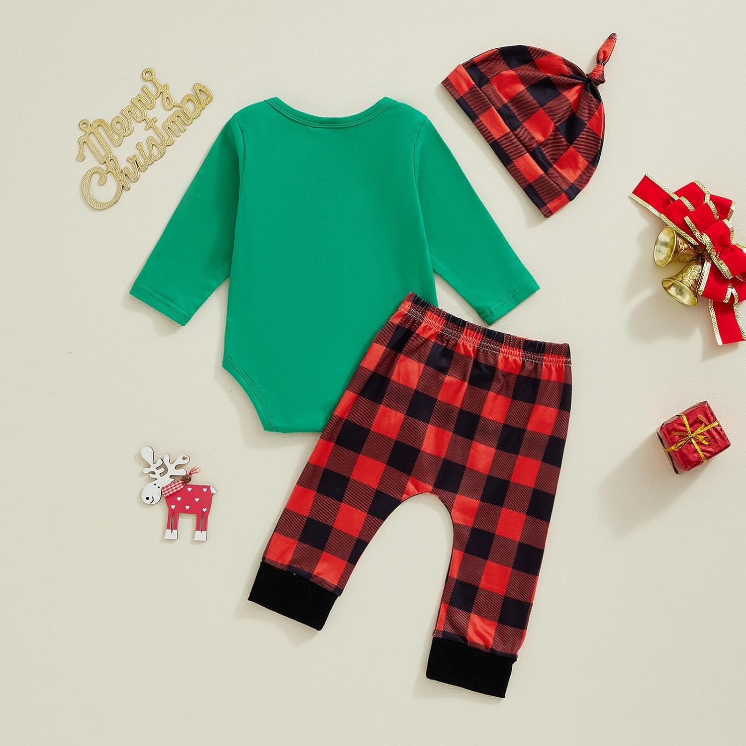 Newborn Christmas Outfit Set