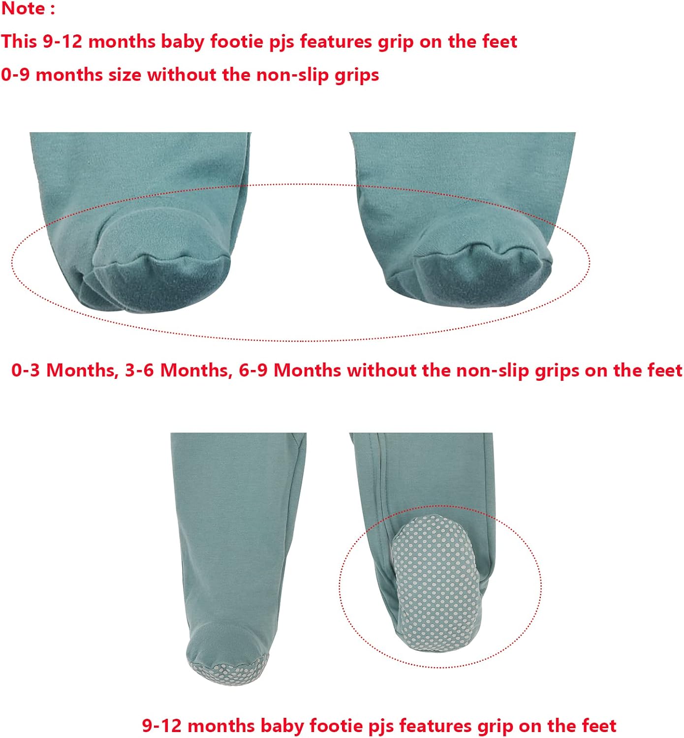 Aablexema Baby Footie Pajama Set - Cozy Skin-Friendly for Infant