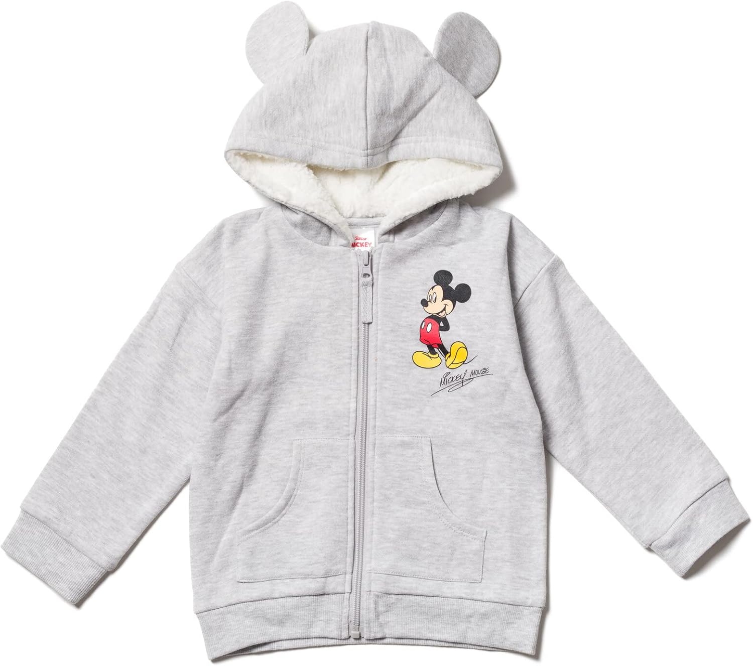 Mickey Mouse Simba Fleece Zip Up Hoodie Newborn Toddler