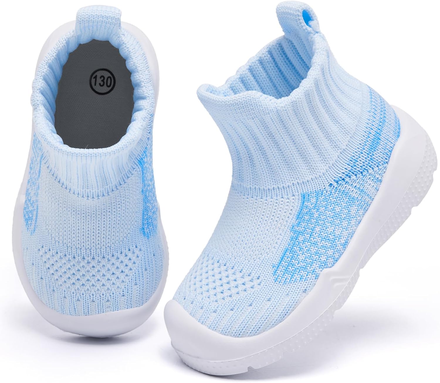 MORENDL Toddler Sock Shoes Non-Slip Walking Boots for Boys Girls