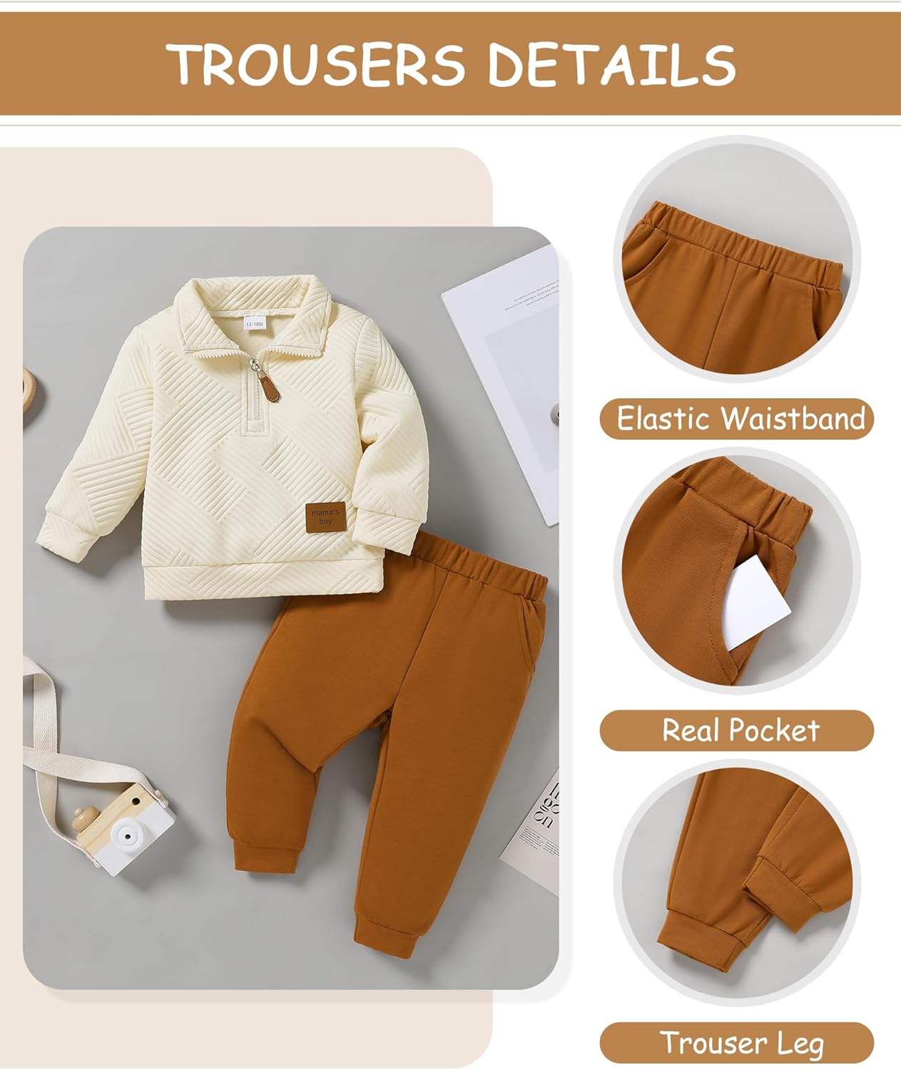 Perfect Toddler Boy Outfit Set Soft Breathable