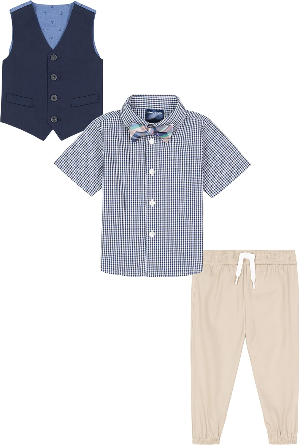 Nautica Baby Boys 4-Piece Complete Suit Set
