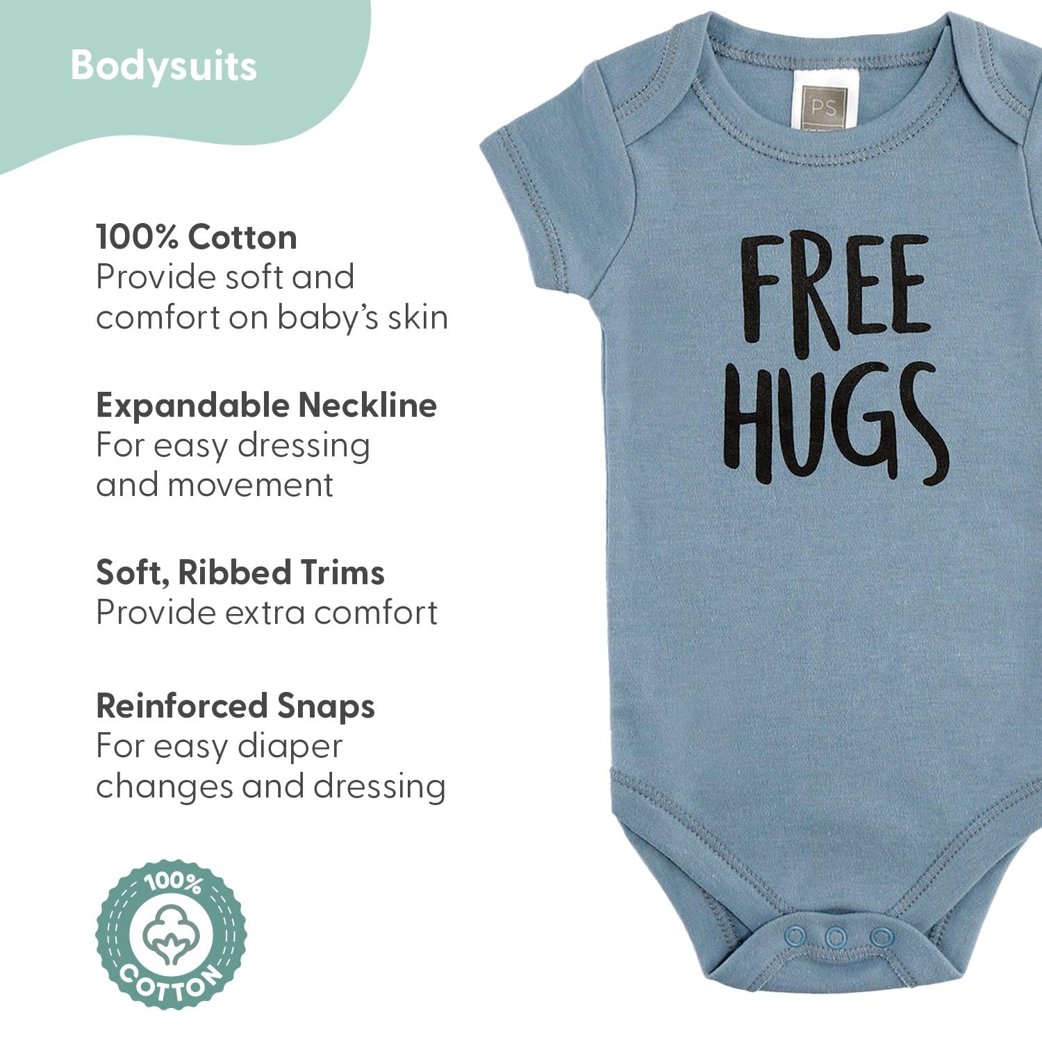 23-Piece Soft Blue Layette Set for Newborn Boys