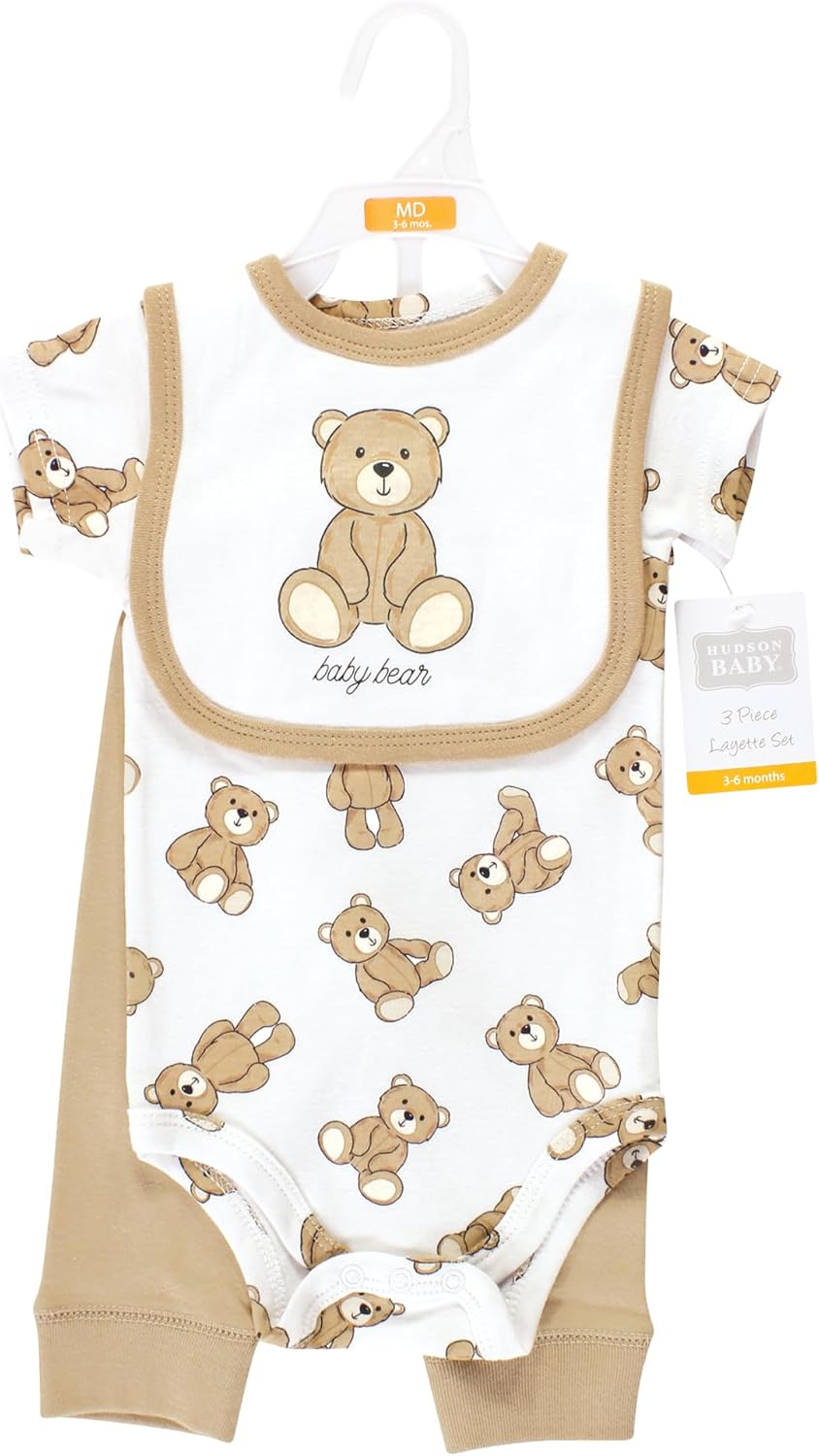 Hudson Baby Unisex Cotton Set