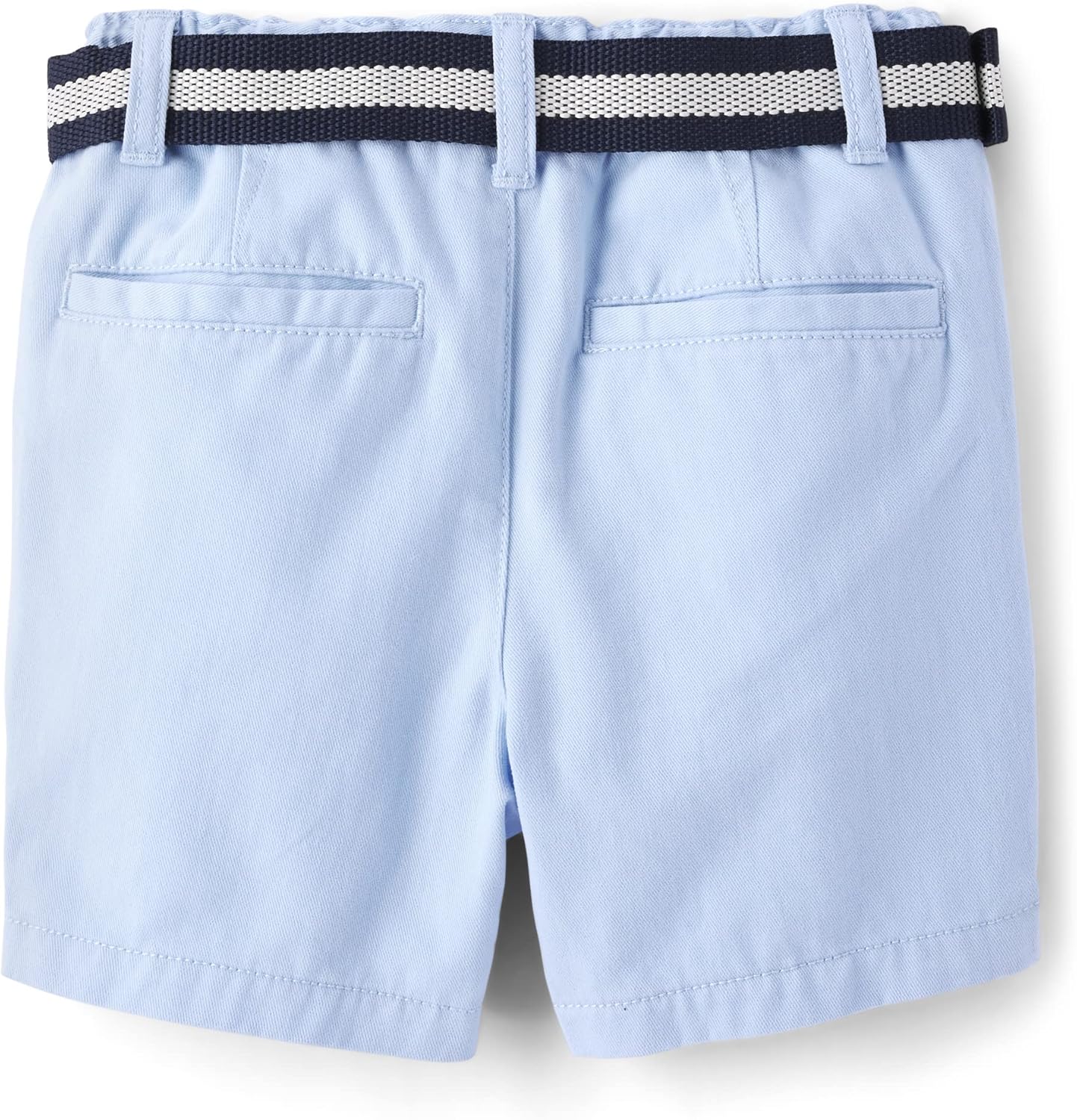 The Childrens Place Baby Boys Twill Belted Chino Shorts