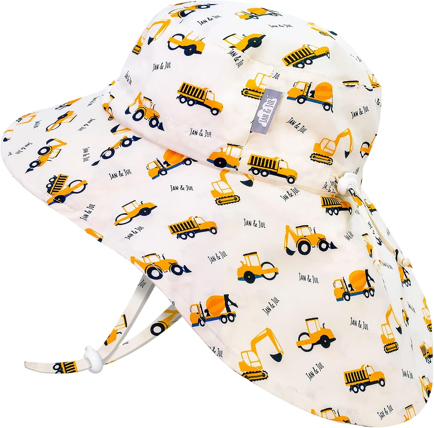 JAN JUL Kids Adjustable Cotton Sun Hat 50 UPF
