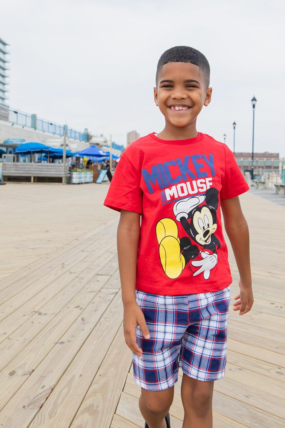 Disney Mickey Mouse T-Shirt Shorts Outfit Set