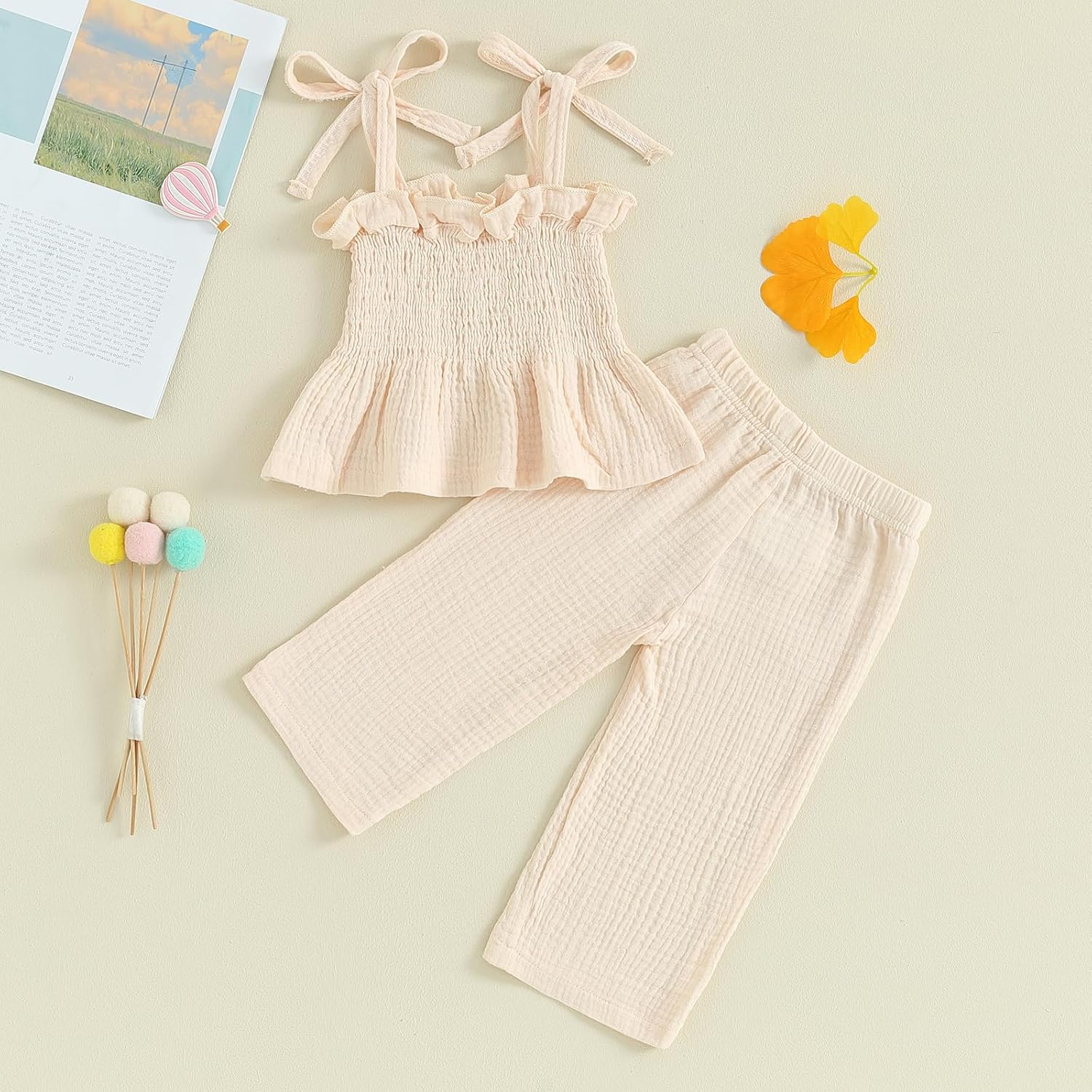 Mishmash Toddler Girl Camisole Pants Set