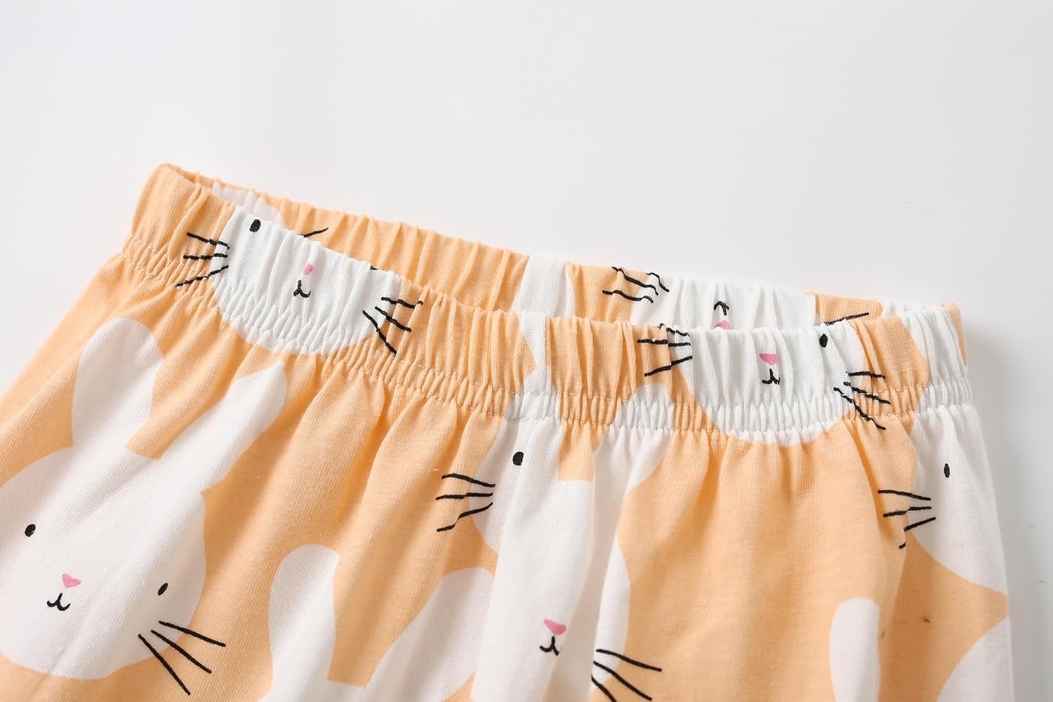 DDSOL Toddler Girls Pajama Set with Cartoon Graphics