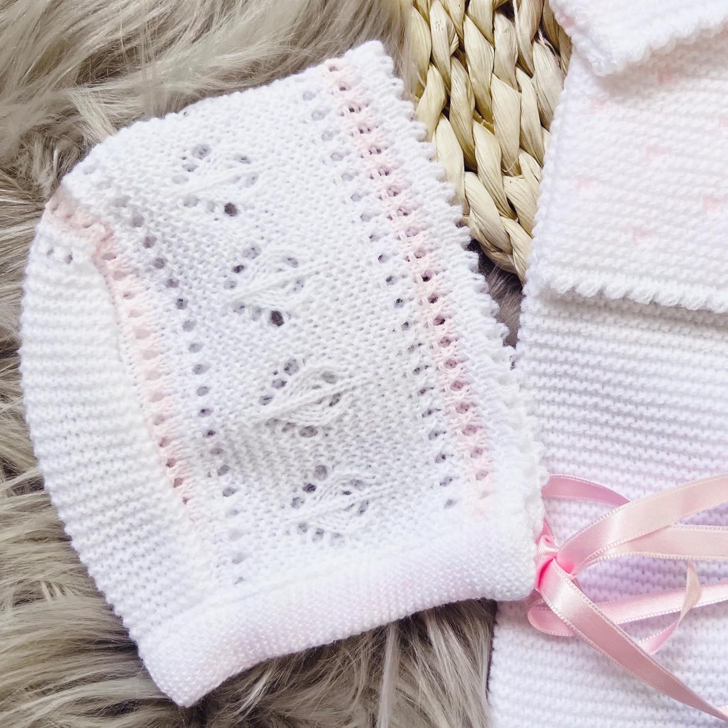 Adorable Baby Knitted Outfit