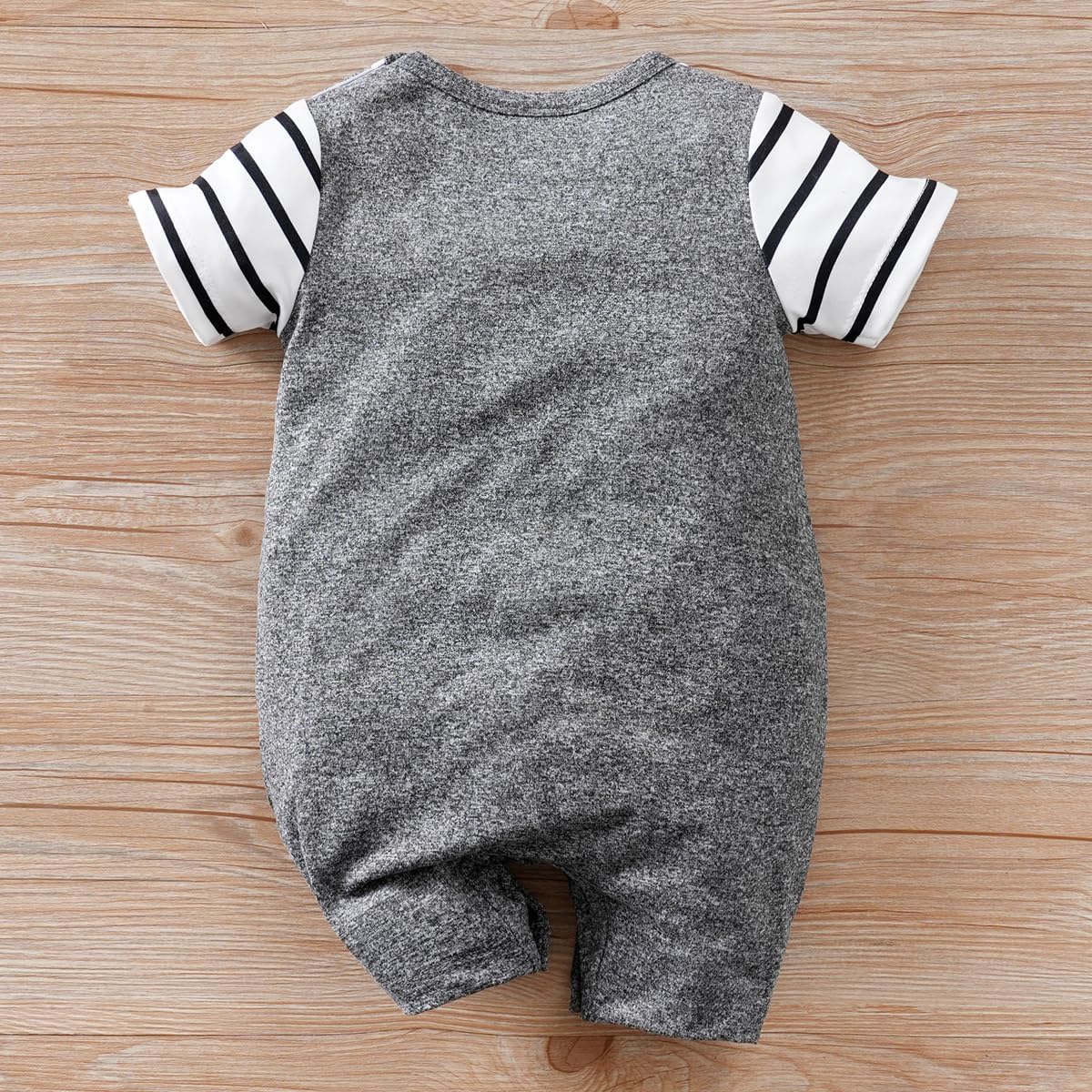 Perfect Toddler Boys Dinosaur Romper Set with Snap Bottoms