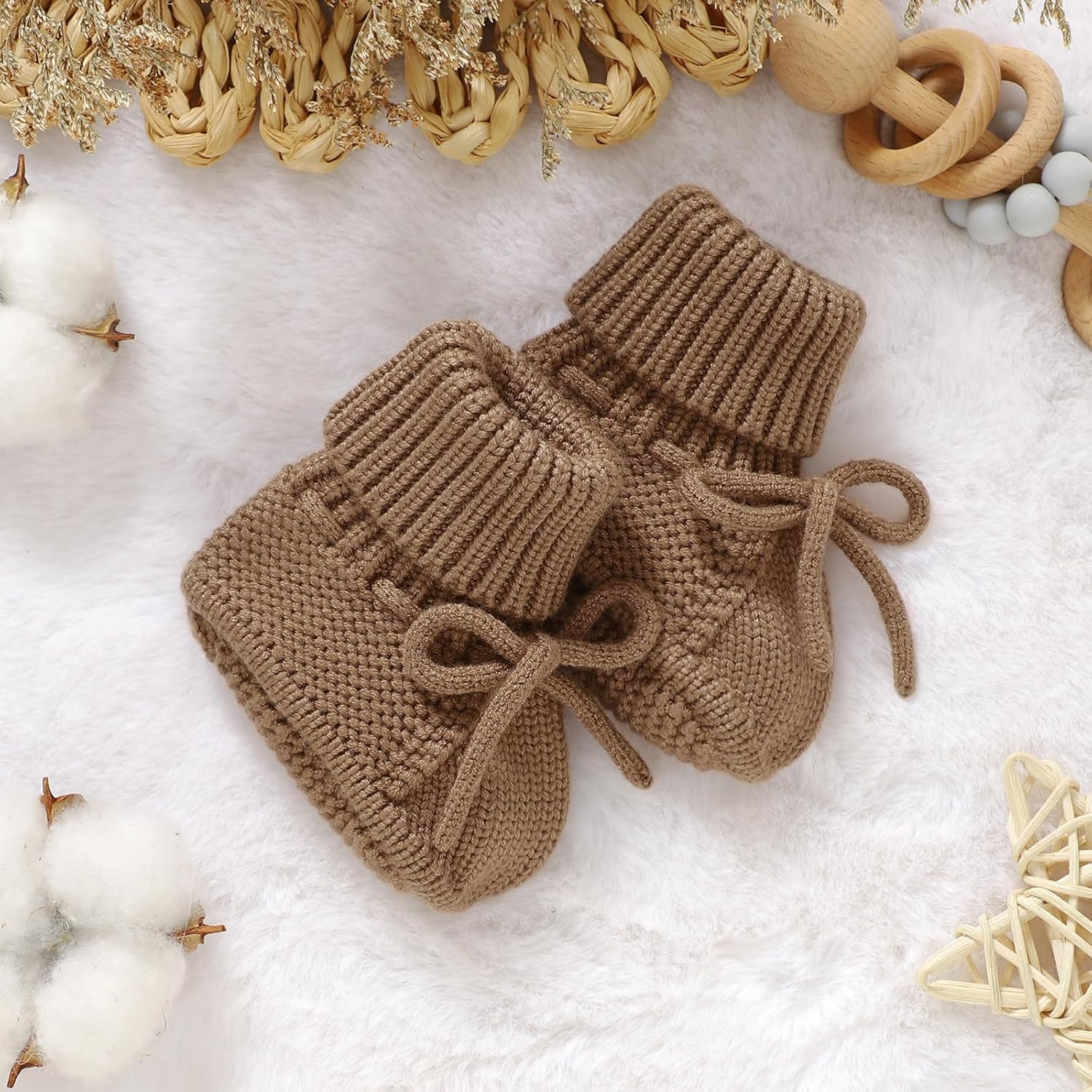 Exquisite Cozy Baby Booties for Newborns